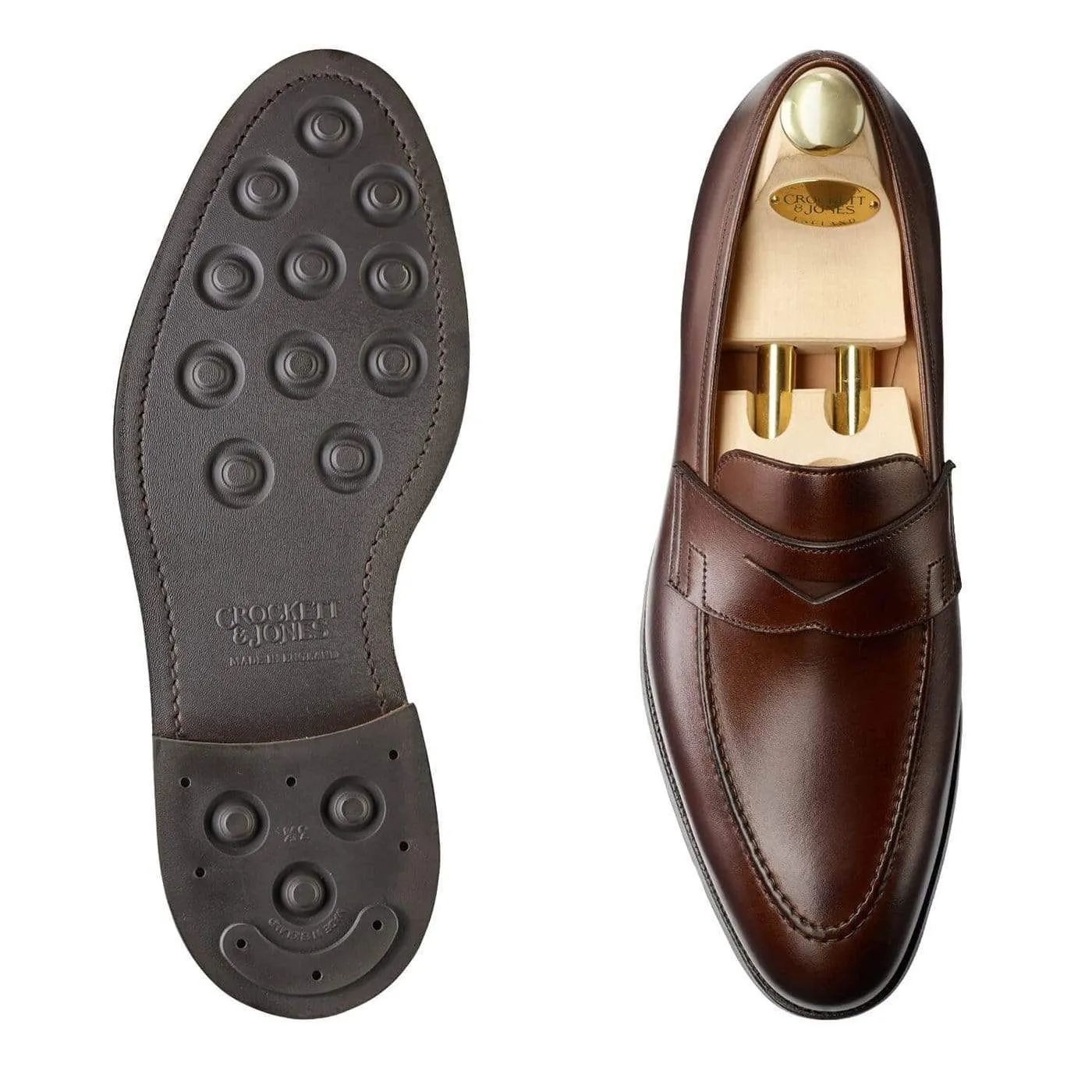 Sydney Dark Brown Burnished Calf Fresh Steps Music Street