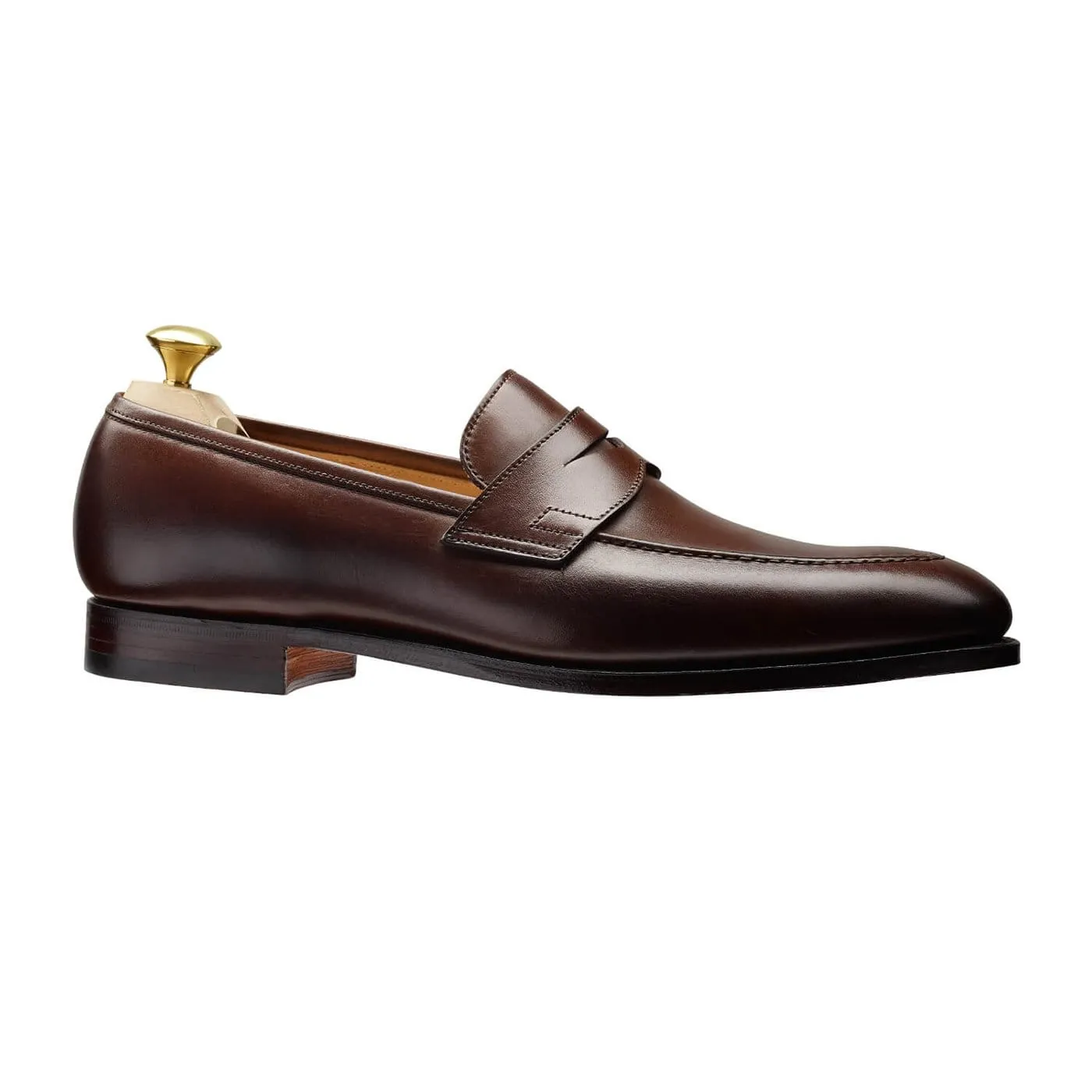 Local Lane Neat Path Sydney Dark Brown Burnished Calf