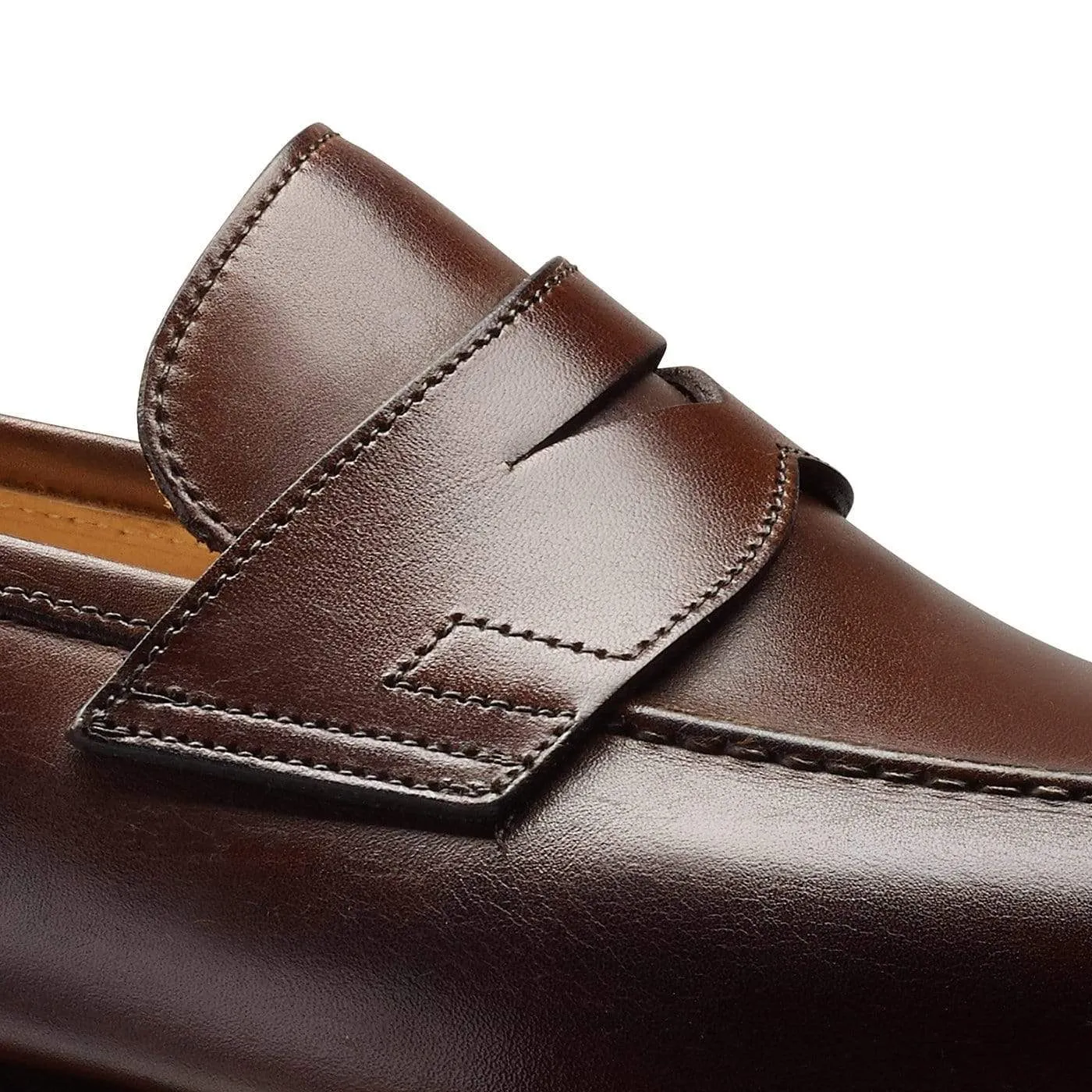 Street Fest Sydney Dark Brown Burnished Calf
