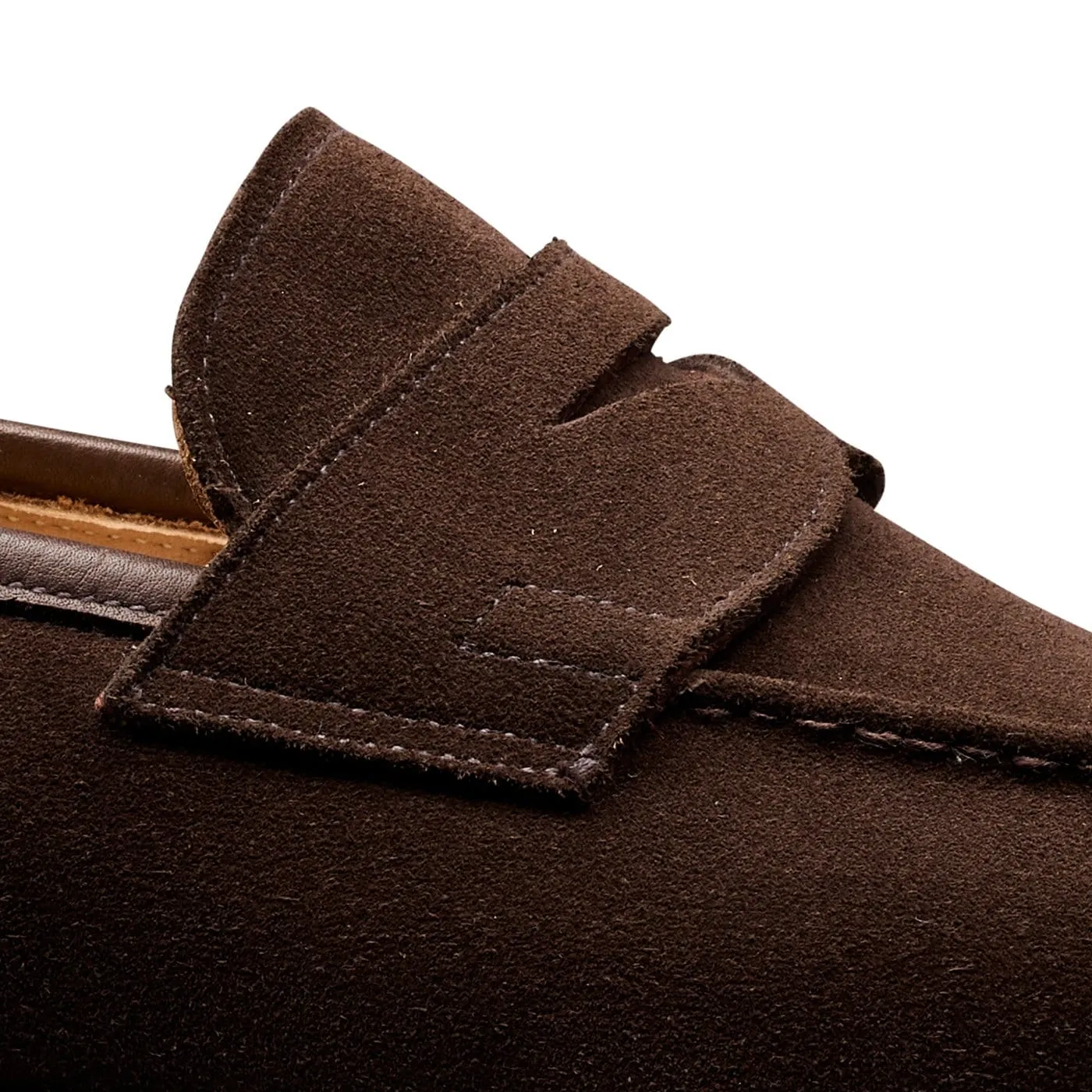 Sydney Dark Brown Suede Soft Step Grip Lane