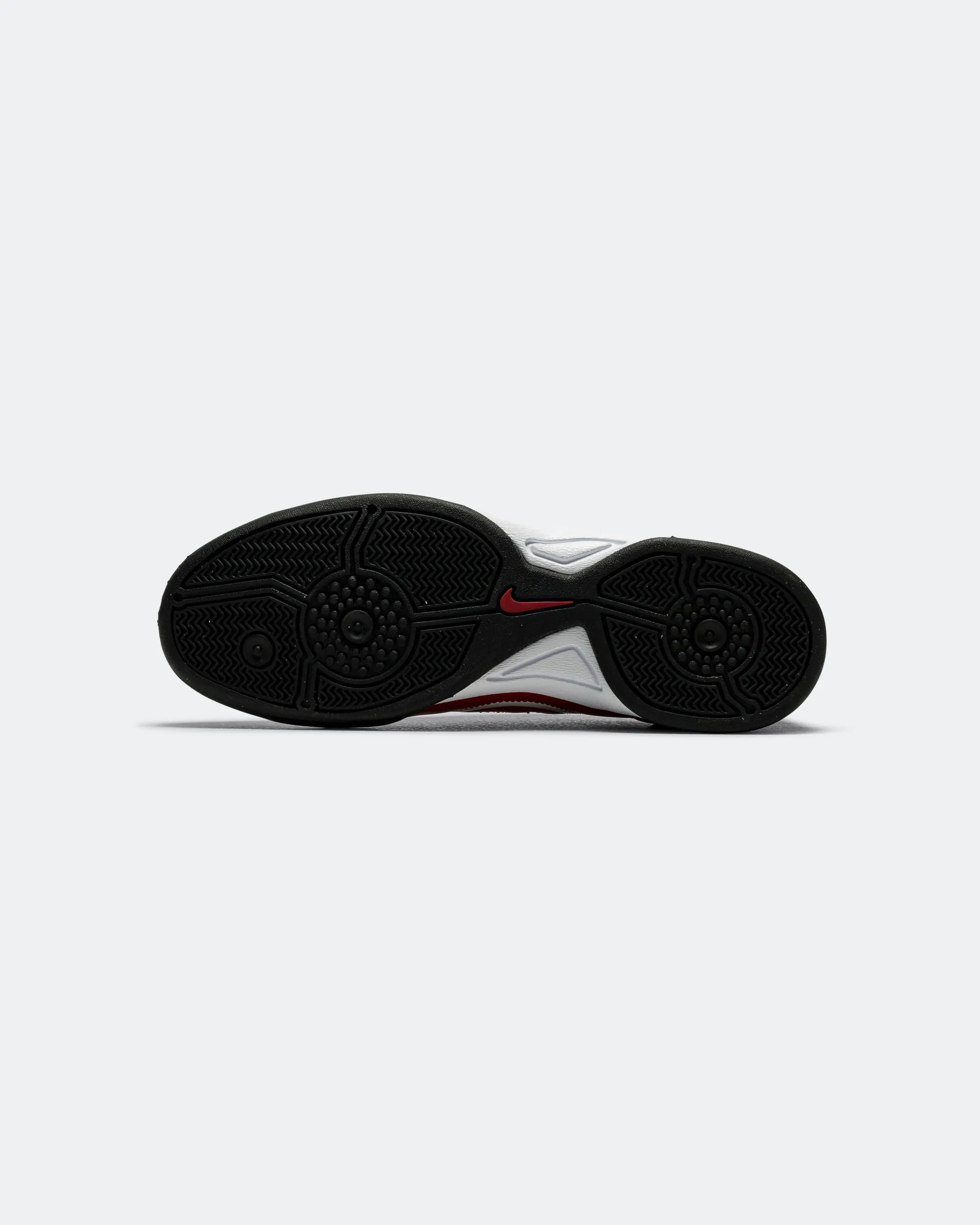 Slip Resistant Sole T90 - White/Black-Gym Red