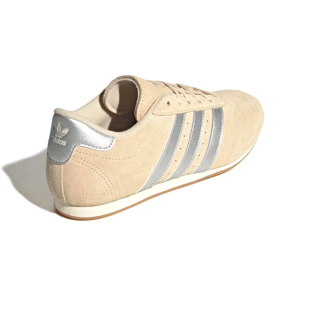 Wedge Sole Roll Up Taekwondo Lace 'Sand Strata Silver Metallic'
