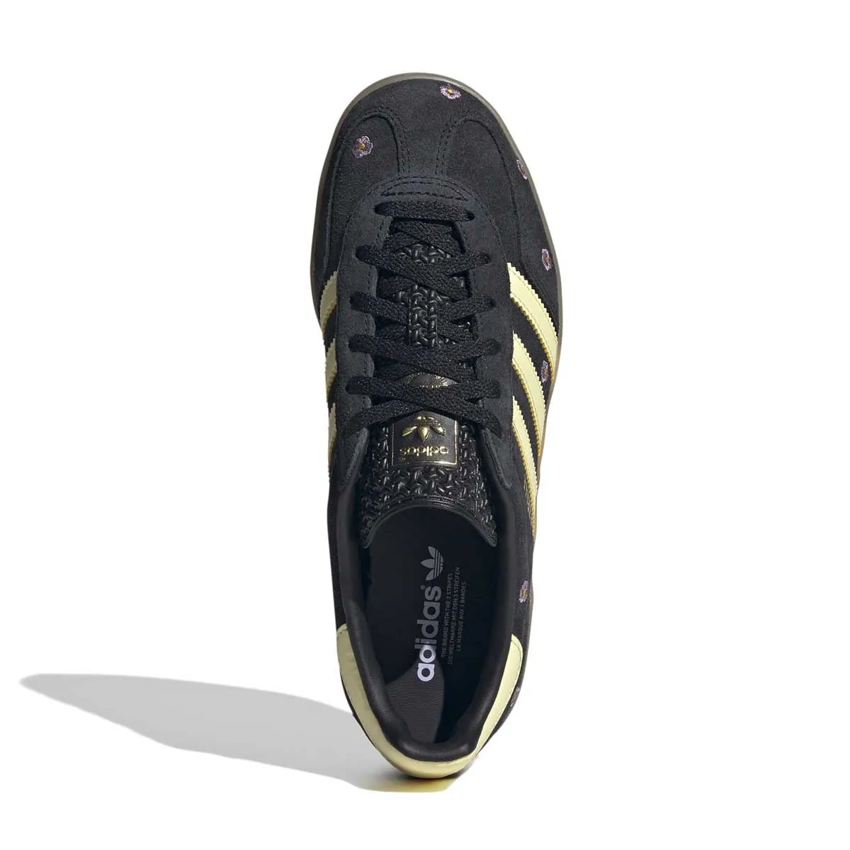 Wmns Gazelle Indoor 'Black Almost Yellow' waterproof