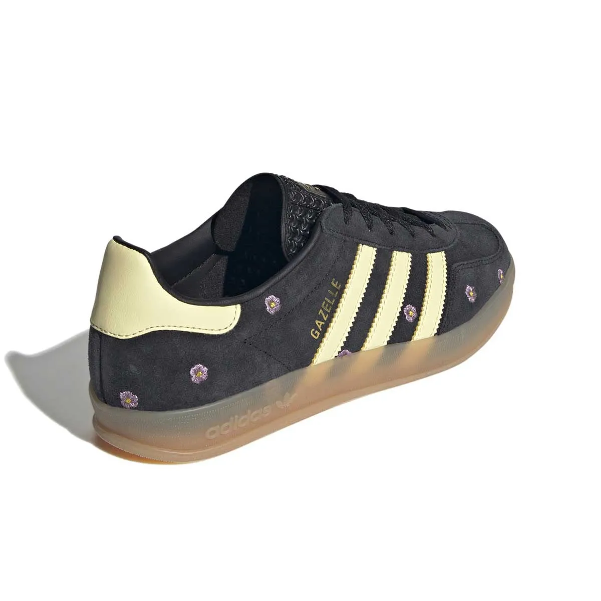 Wmns Gazelle Indoor 'Black Almost Yellow' Comfortable toe box Slip On Mules