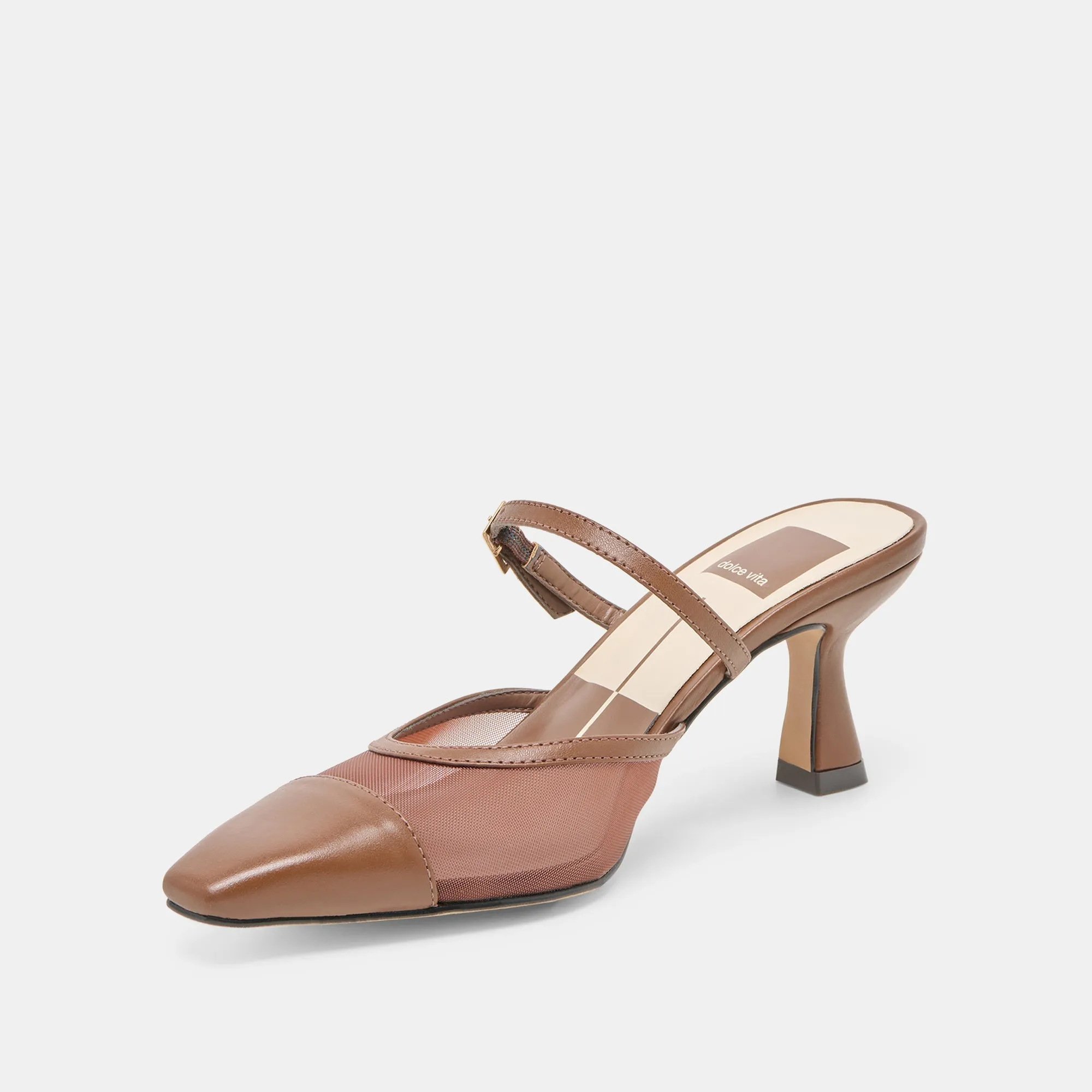 LOYD HEELS ESPRESSO MESH Evening Heels for Bridesmaids Sexy Platform Heels