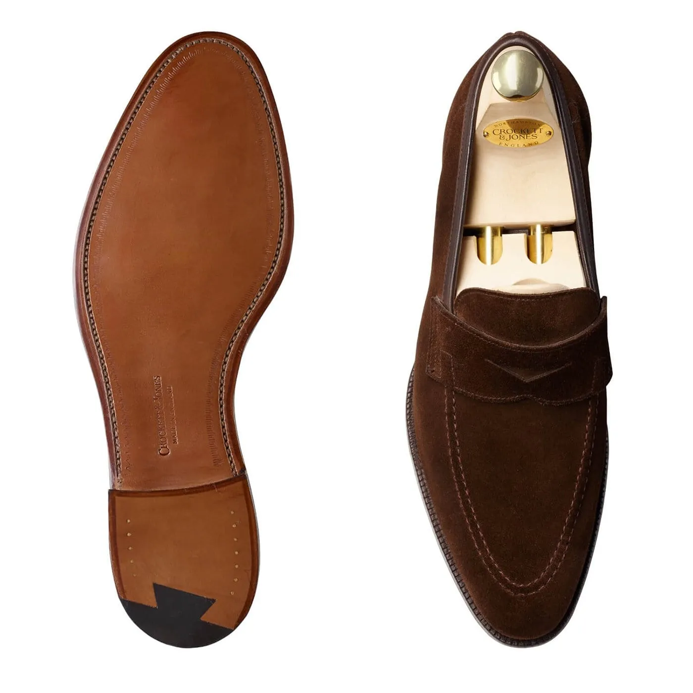 Street Glide Teign Dark Brown Suede