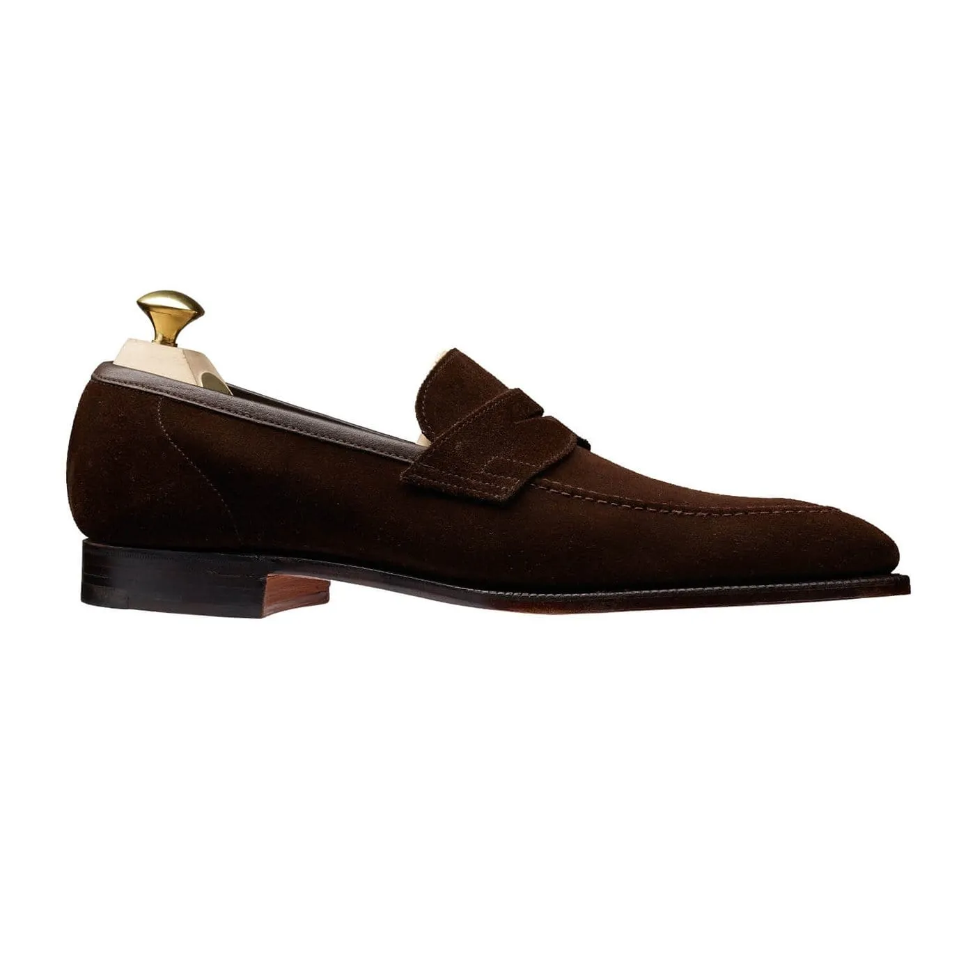 Teign Dark Brown Suede Classic Footwear