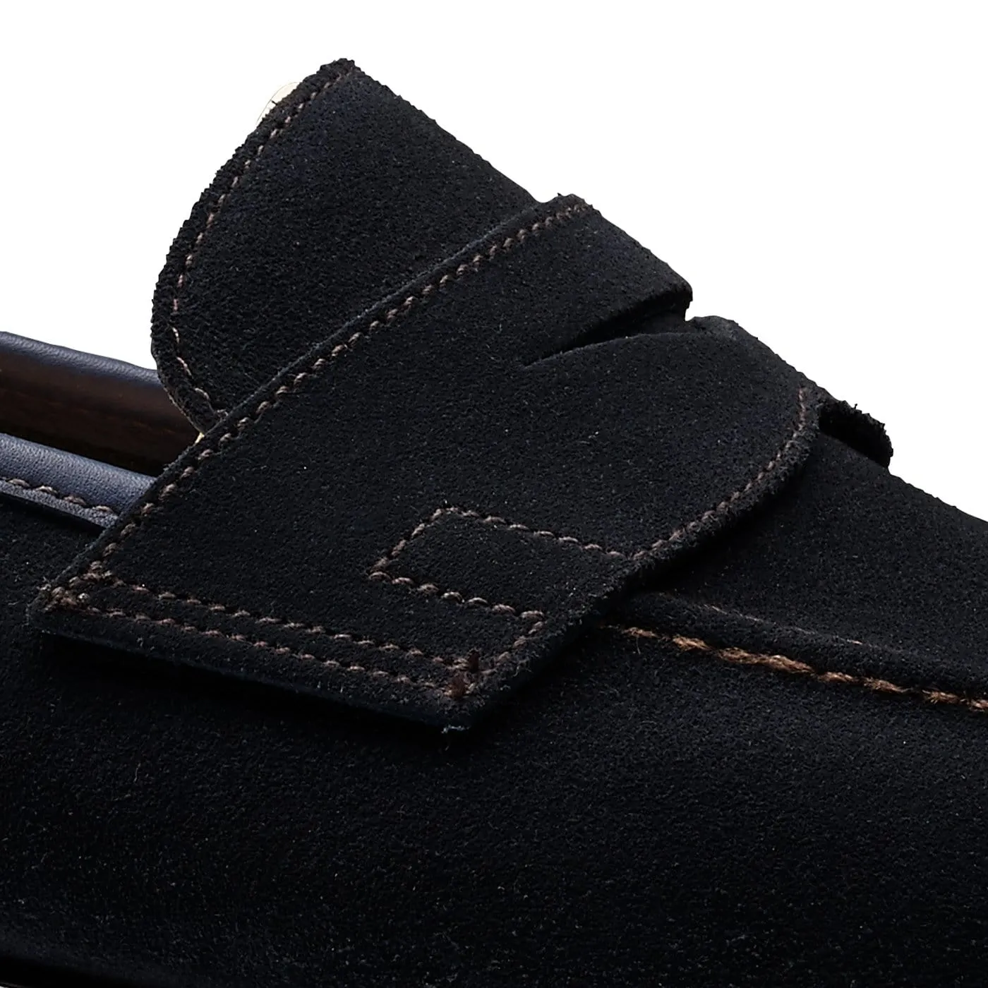 Teign Navy Suede City Stroll Synthetic