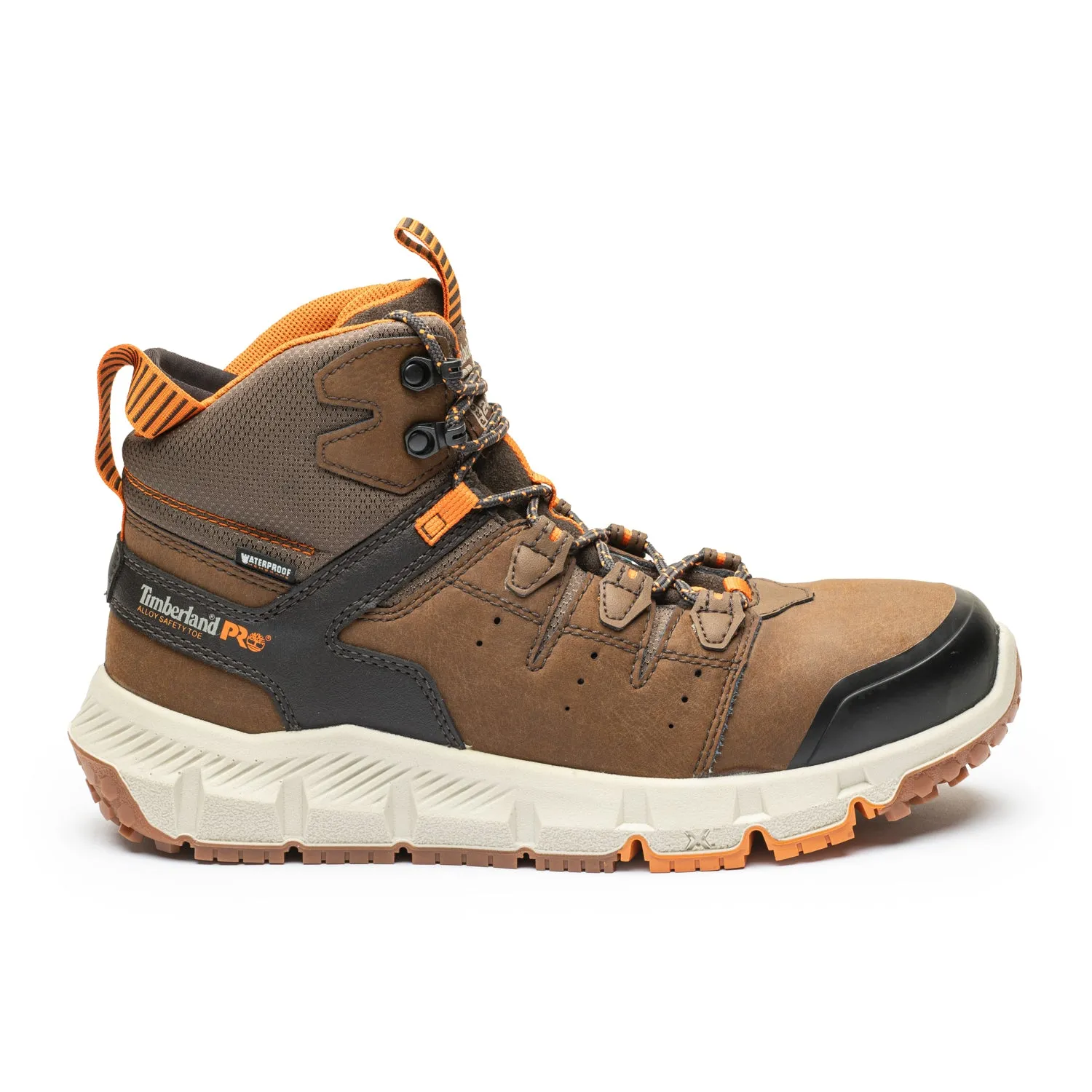 Tempe Men's 6" Aluminum Toe Work Boots A63XB Slip Control Stable Grip