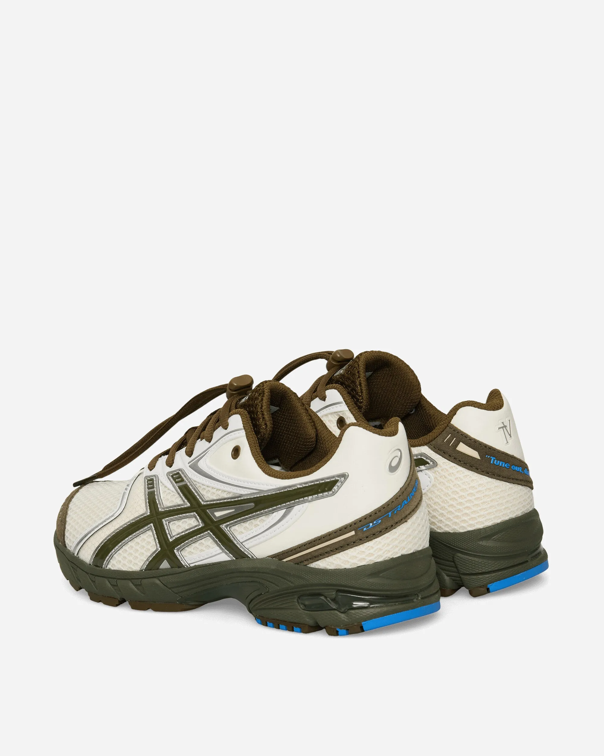 Temptation Vacation GEL-DS Trainer 14 Sneakers Cream / Olive Canvas Soft Footwear Wood Jog