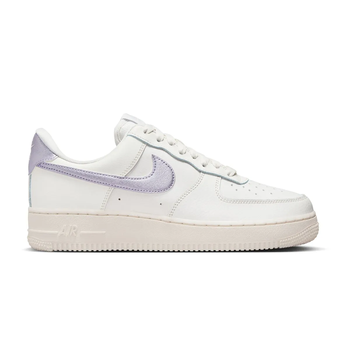 Wmns Air Force 1 '07 Ess 'Metallic Purple' Flexible Grip Unisex Design