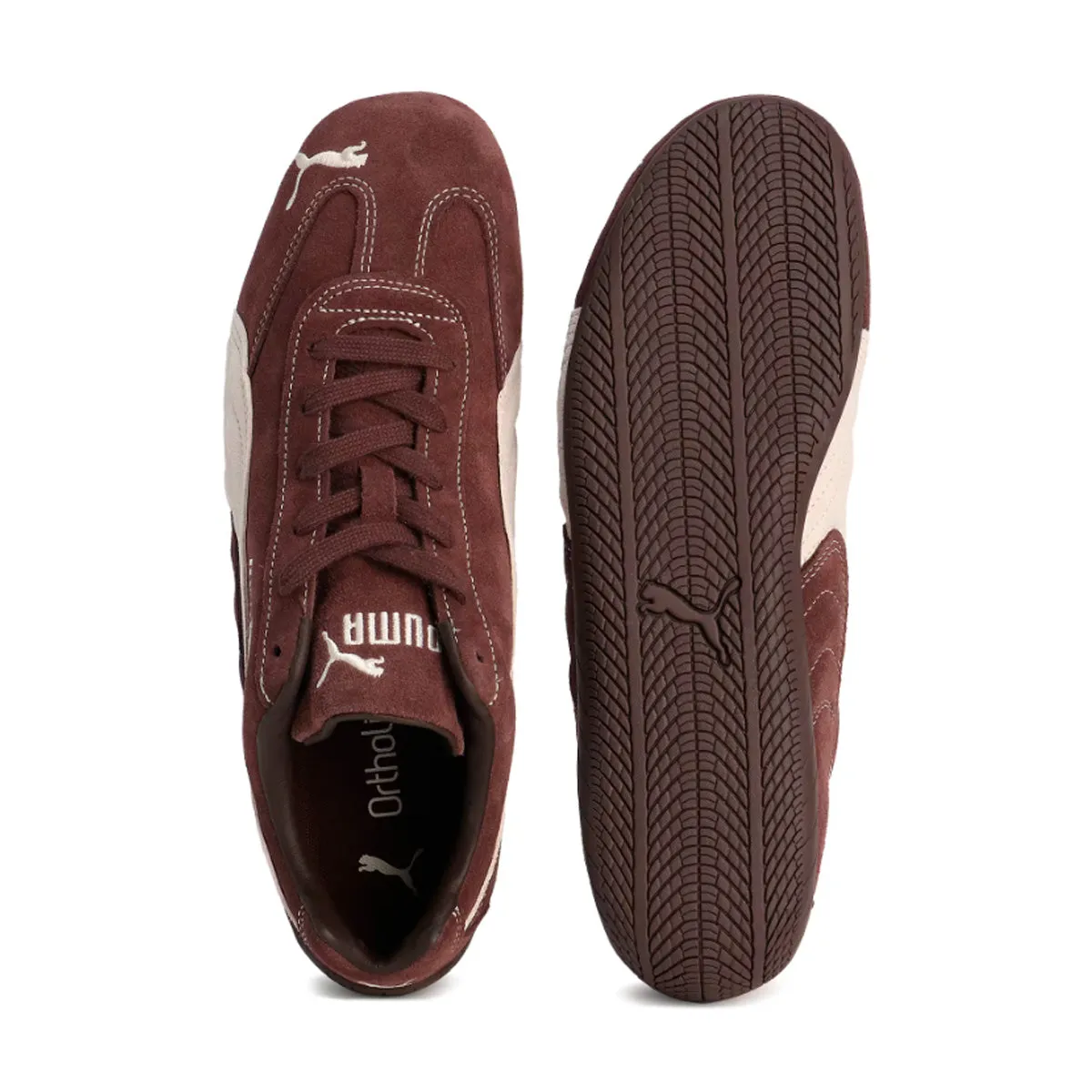 Speedcat TTF 'Dark Chocolate Frosted Ivory' Natural Support Cozy Feel