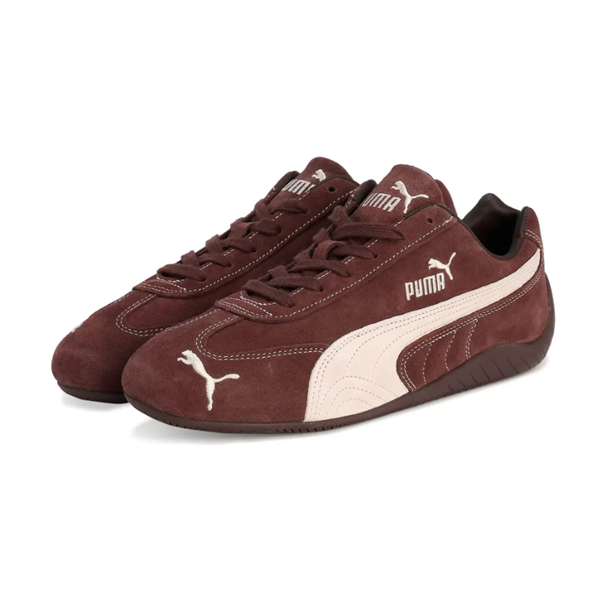 Speedcat TTF 'Dark Chocolate Frosted Ivory' Ventilated Arch Support Abrasion Resistant TPU