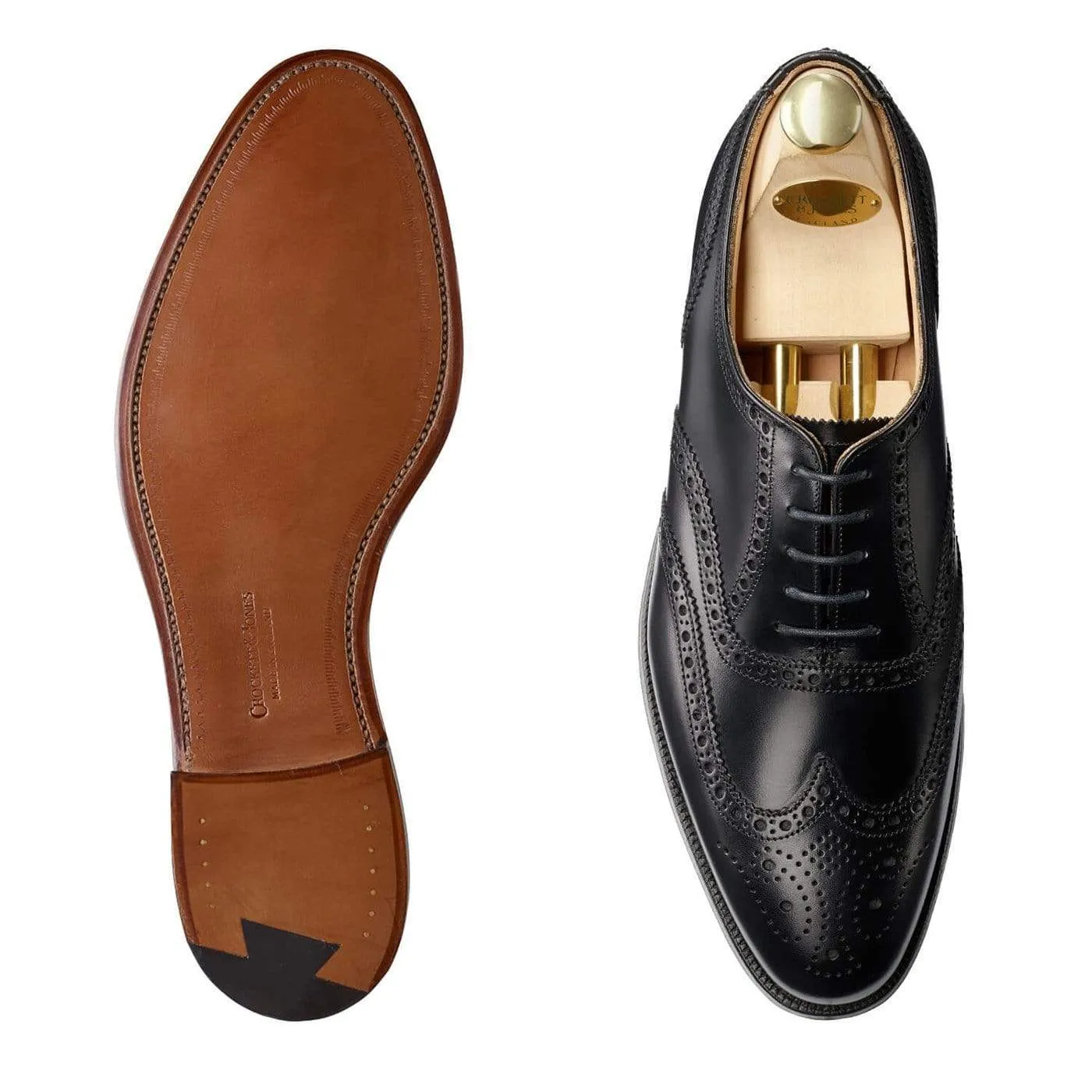 Leather Style Finsbury Black Calf