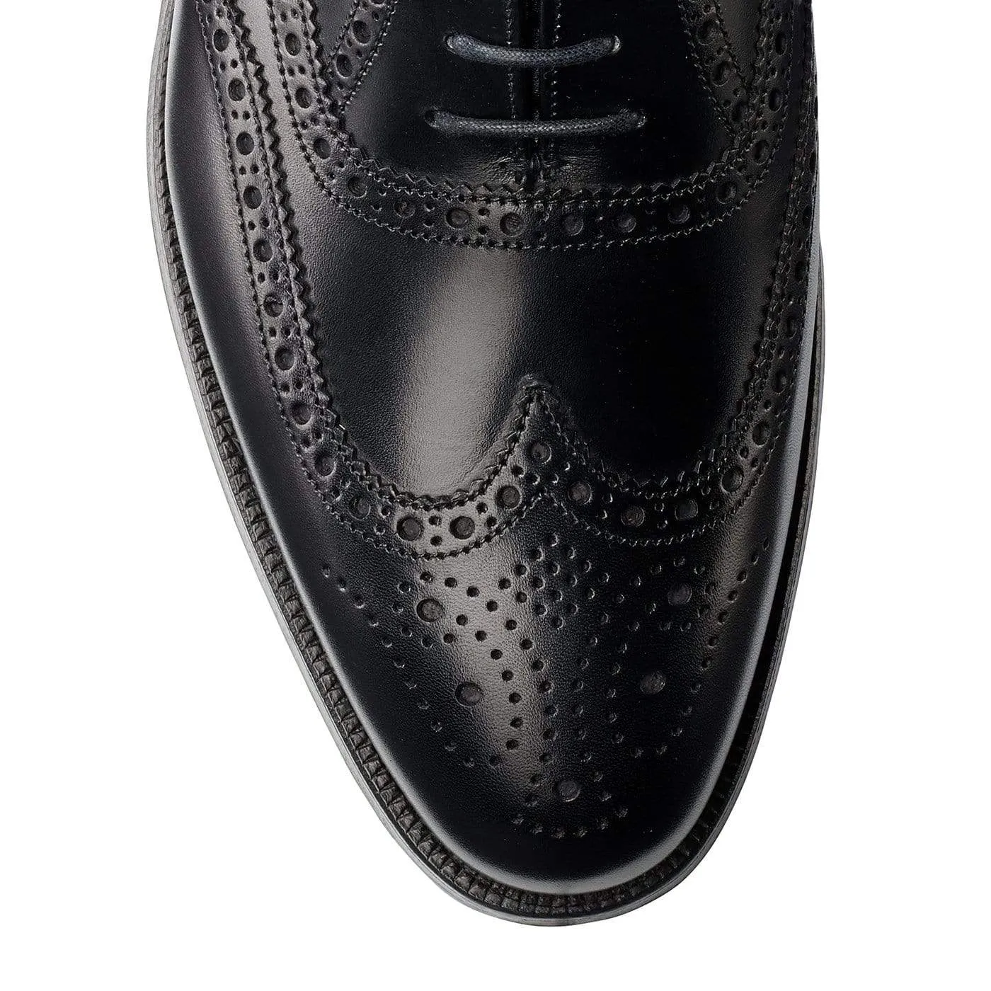 Sleek Look Smooth Fit Finsbury Black Calf