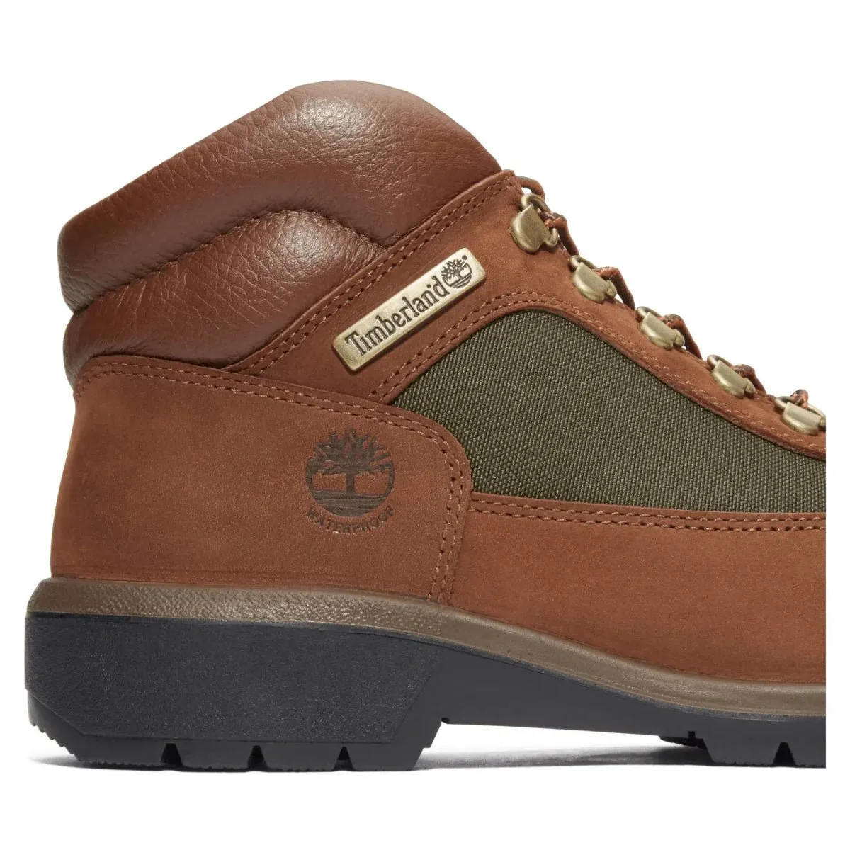 Modern Wear Timberland Men's Field Boot Dark Brown Nubuck Waterproof