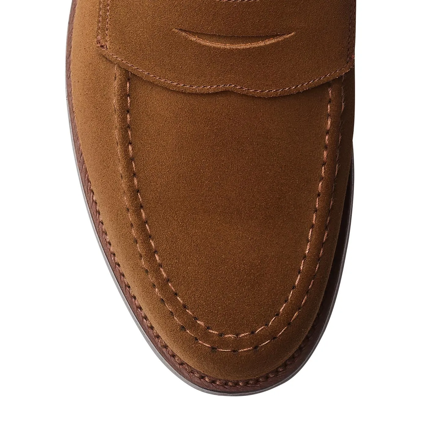 Grippy Outsole Elegant Slip-ons Harvard 2 Snuff Suede