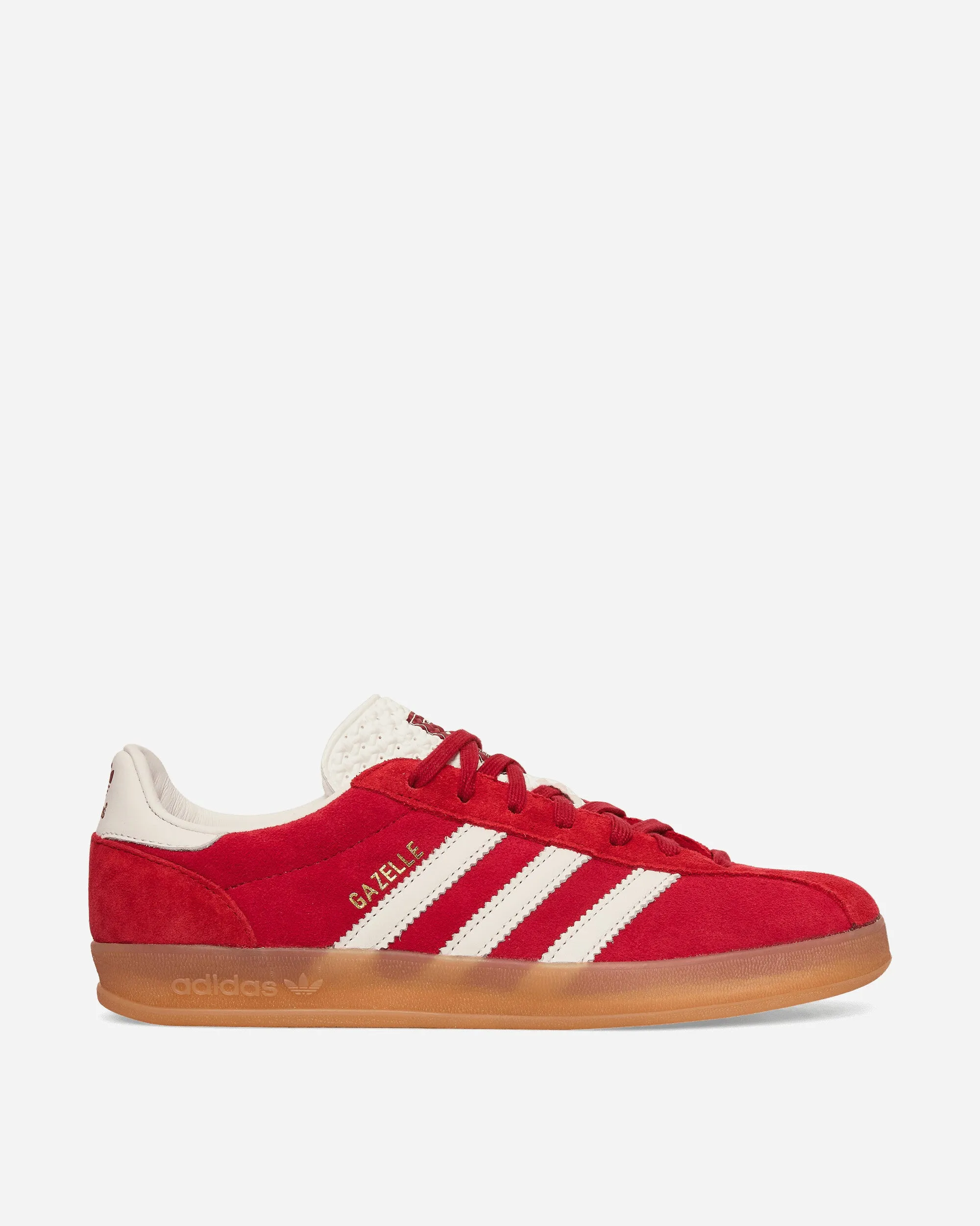 Good elasticity Gazelle Indoor Pro Sneakers Victory Red / Core White