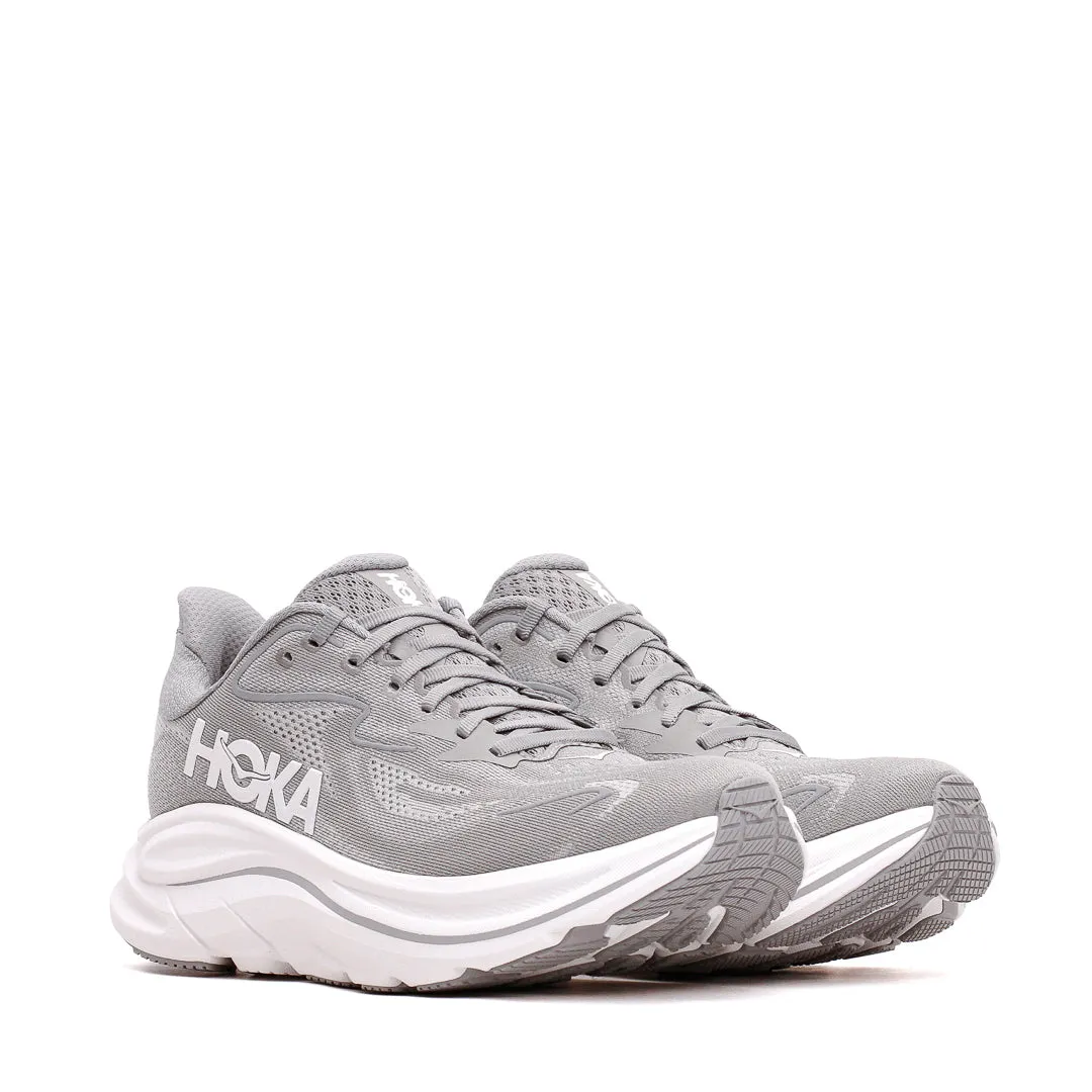 Footwear Choice Lace Closure Hoka One One Men Clifton 10 Stellar Grey 1162030-STLLR