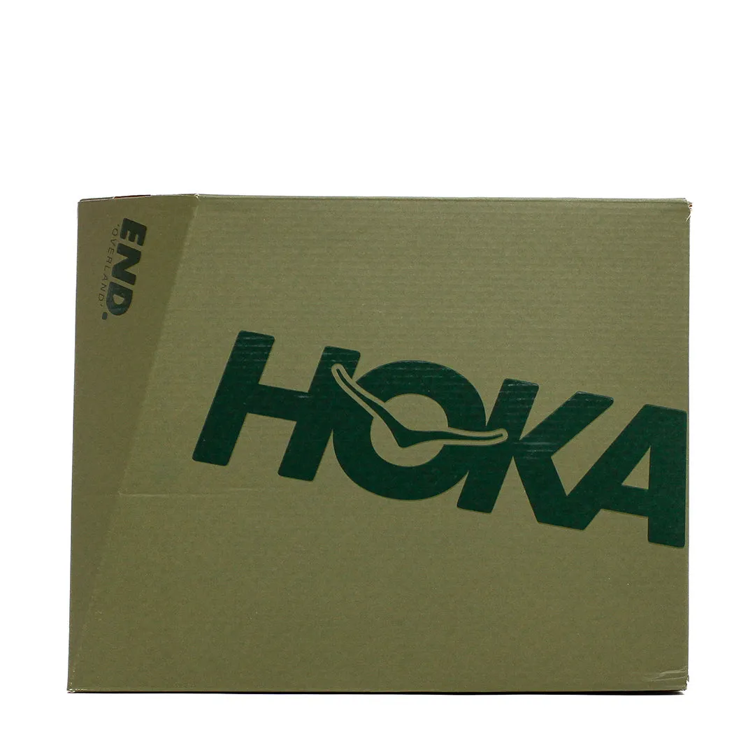 Leather Comfort Smart Finish Hoka One One x END Unisex Kaha Low GTX Chive Flan 1155730-CVF