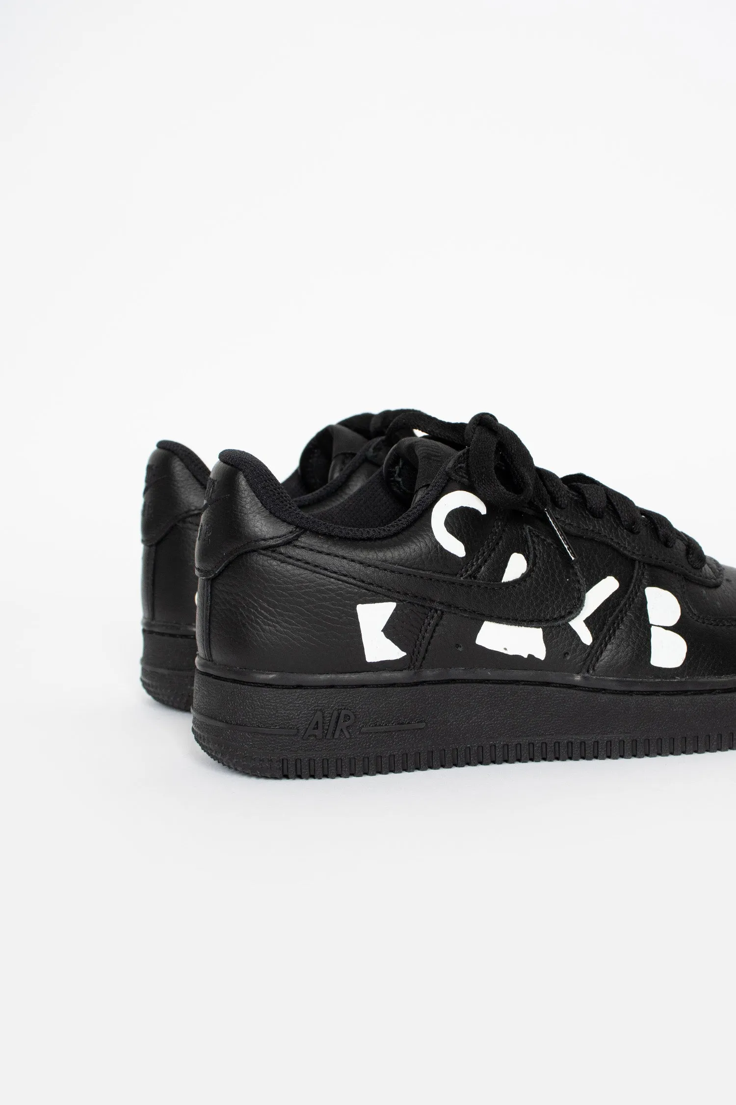 Fashion Fit CDG BLACK x Nike Air Force 1 Low Retro Black