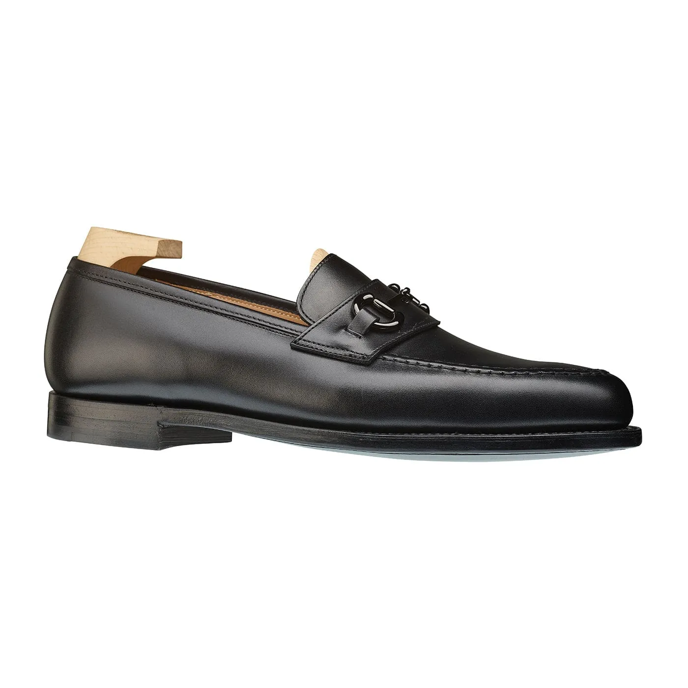 Garden Path Toe Steady Hendon 2 Black Calf