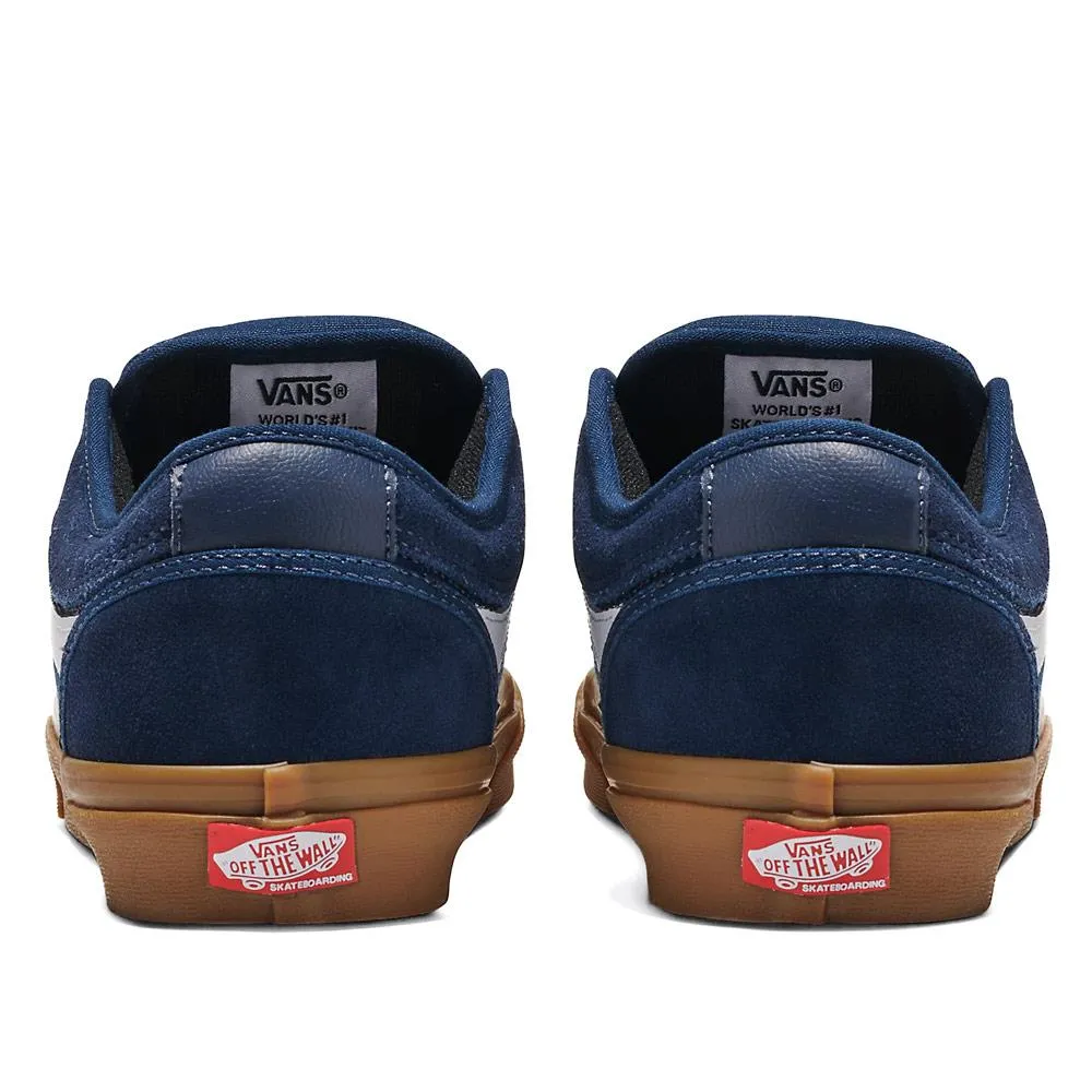 Vans Chukka Low Sidestripe - Navy/Gum Ankle Guard
