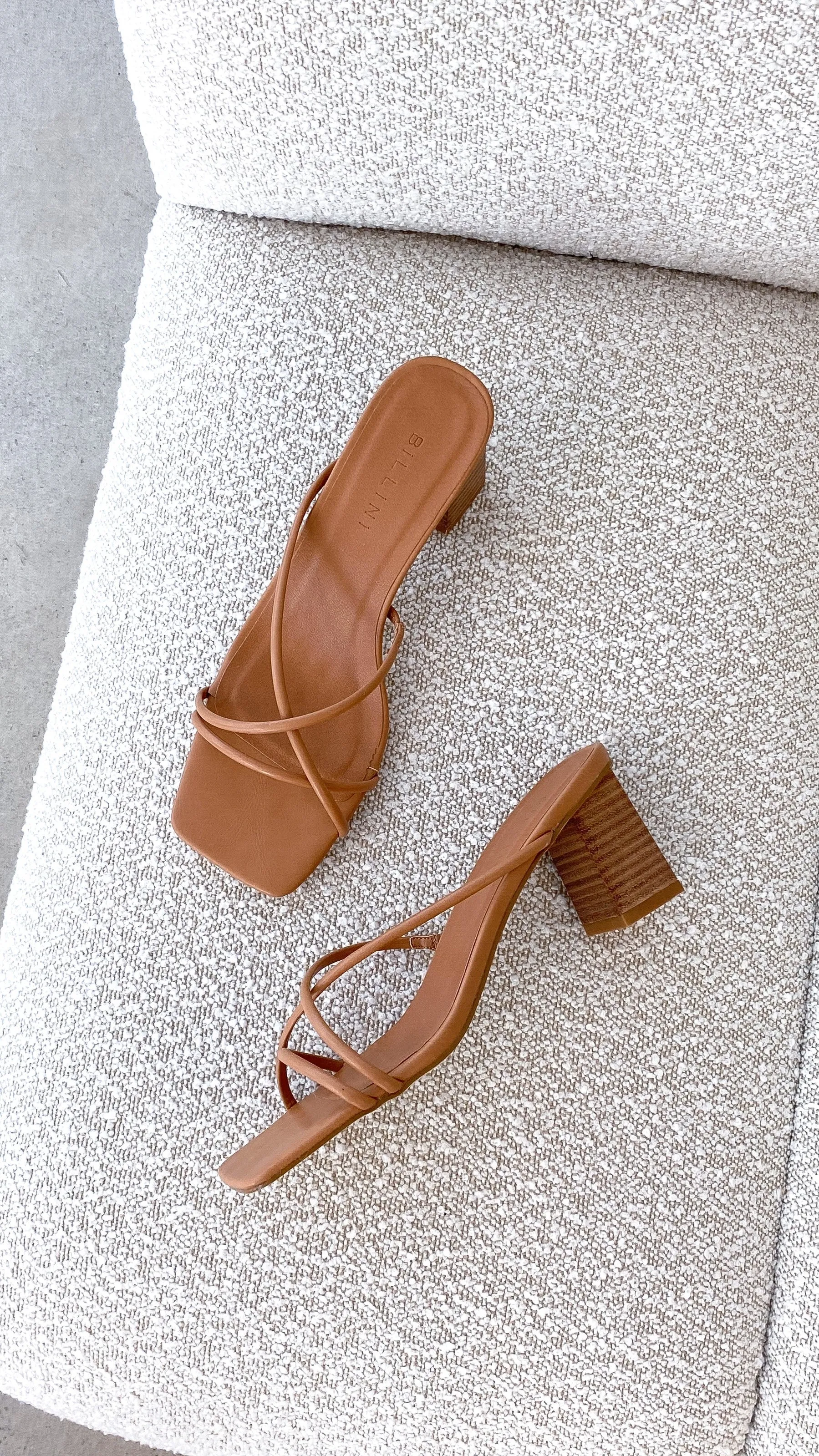 Milan Chic Casual Wear Unika Heel - Sugar Brown