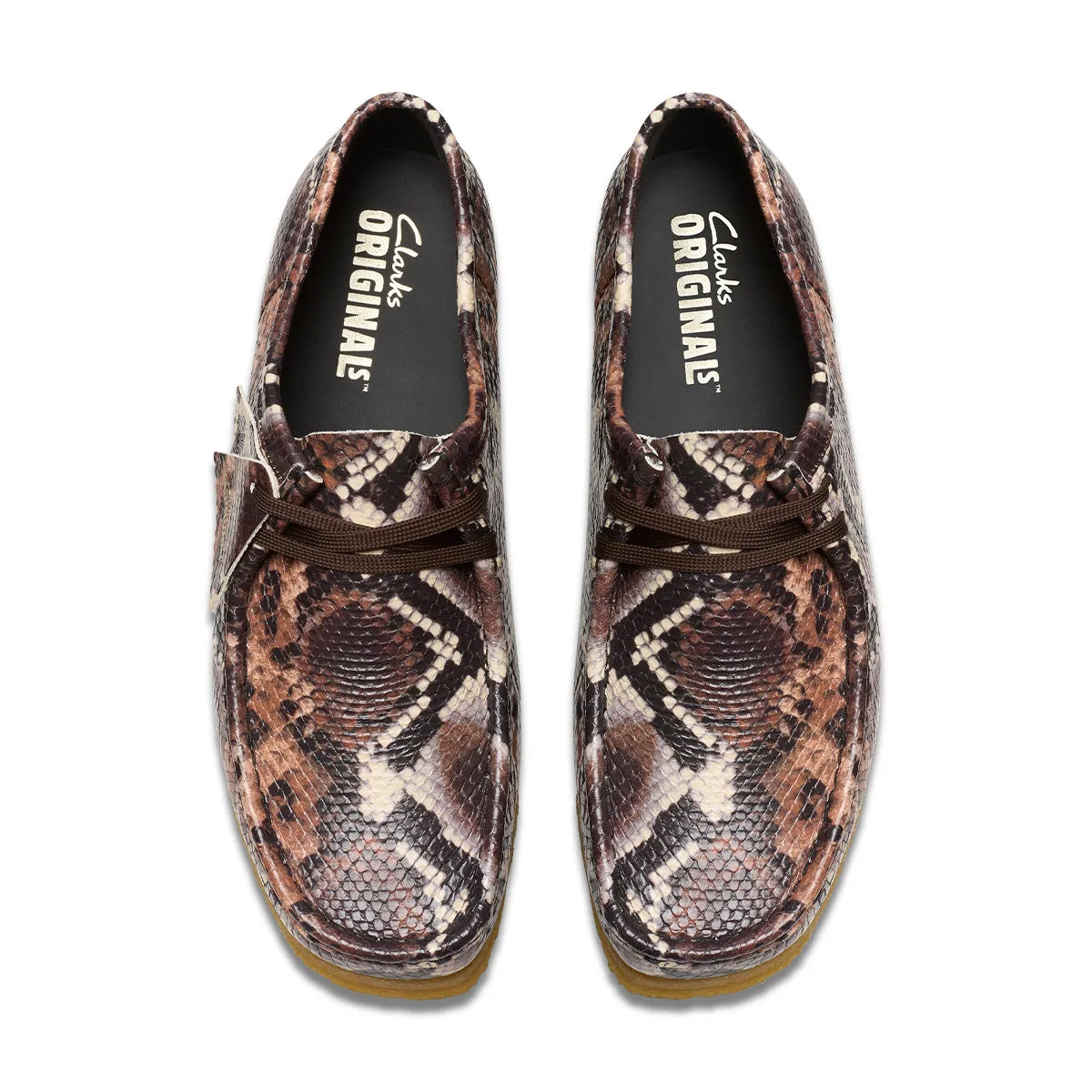 Cushion Lover Wallabee 'Brown Snake'