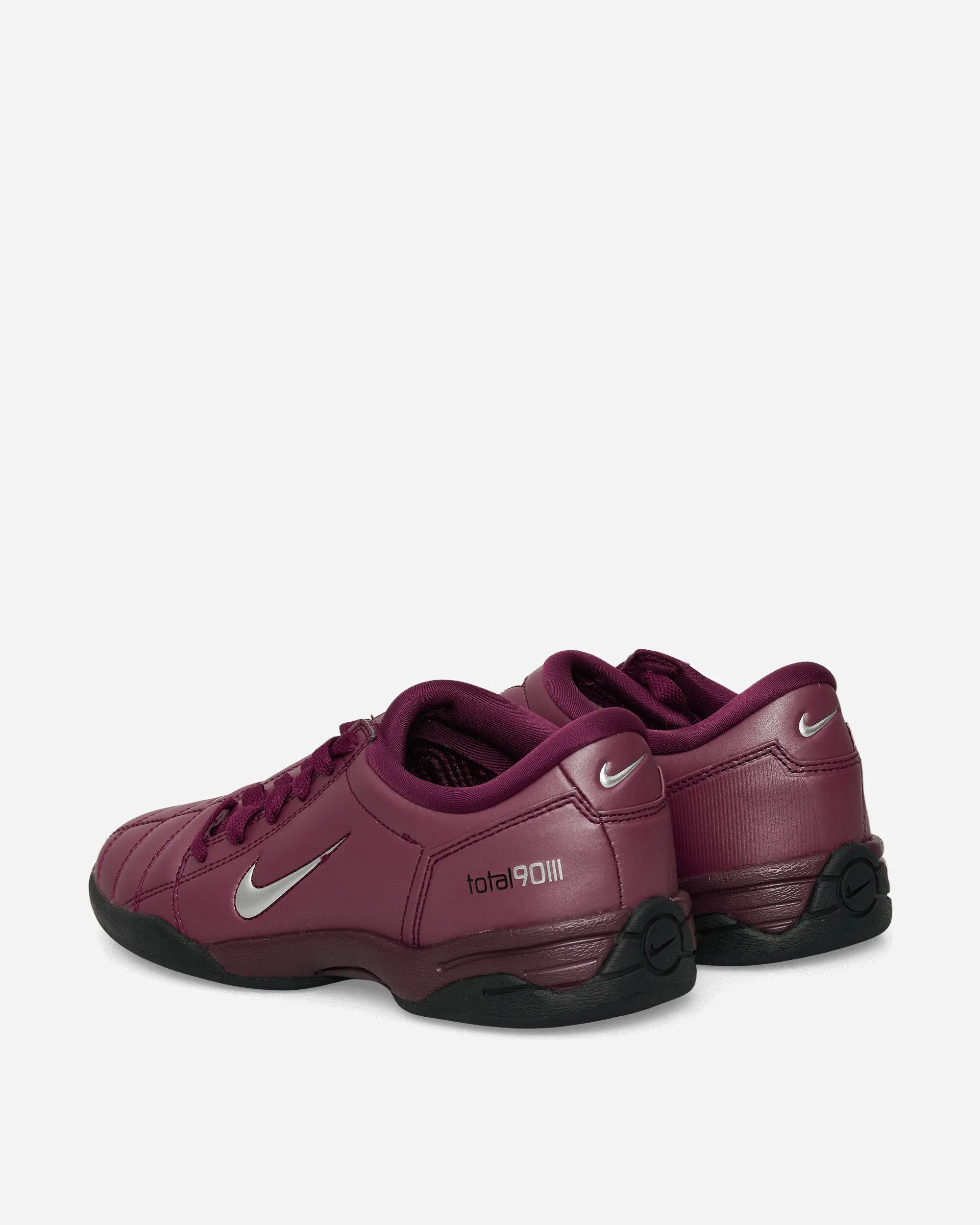 Total 90 Sneakers Bordeaux / Metallic Silver Breath Zone Sleek Vibe