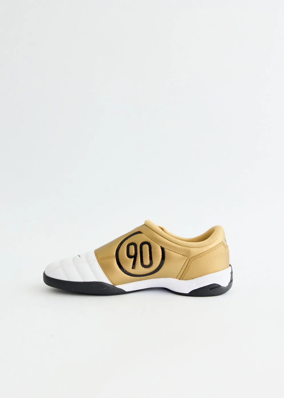 Compact Easy Choice Total 90 'White Metallic Gold' Sneakers