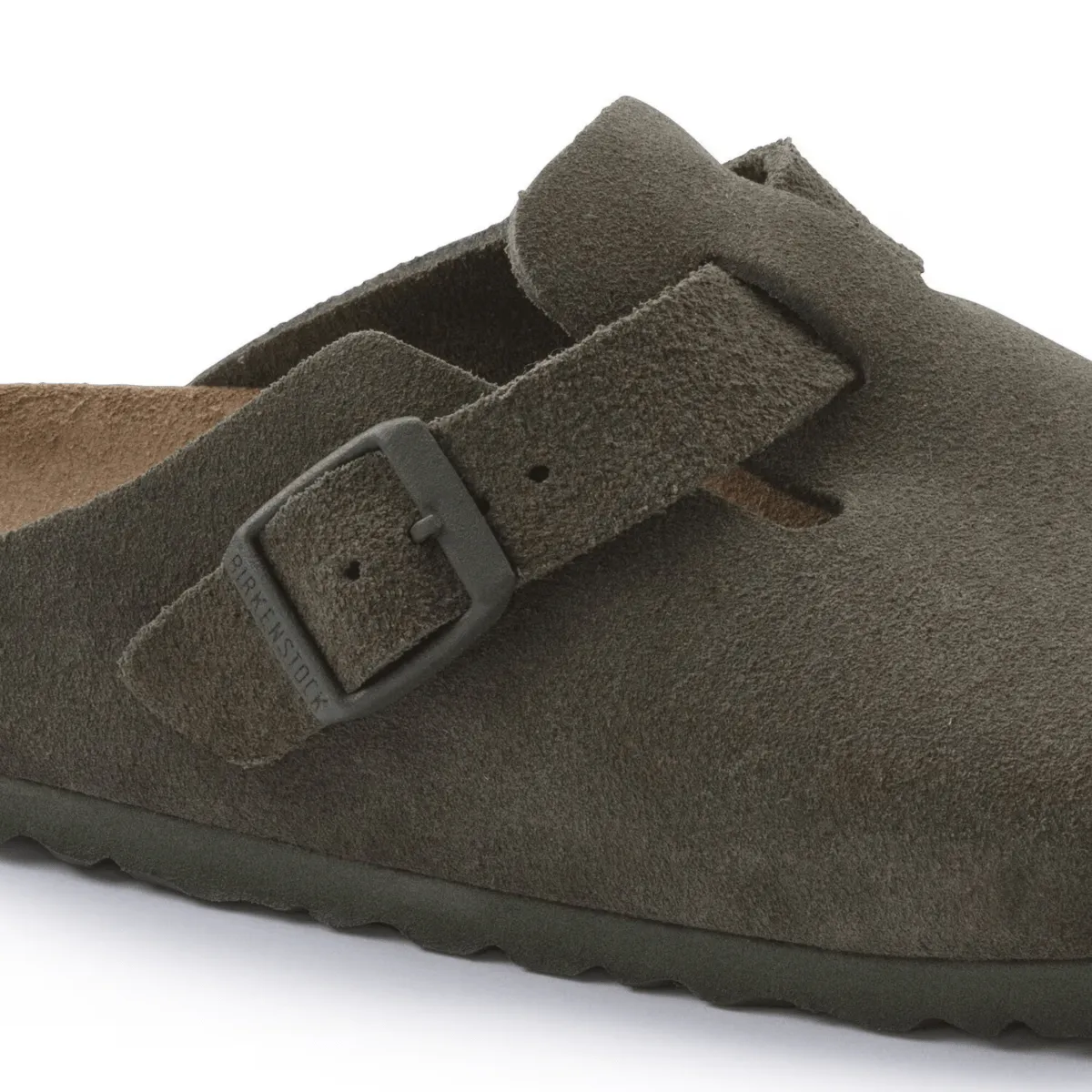Birkenstock Men's Boston Thyme Suede Wedges Chase Hike