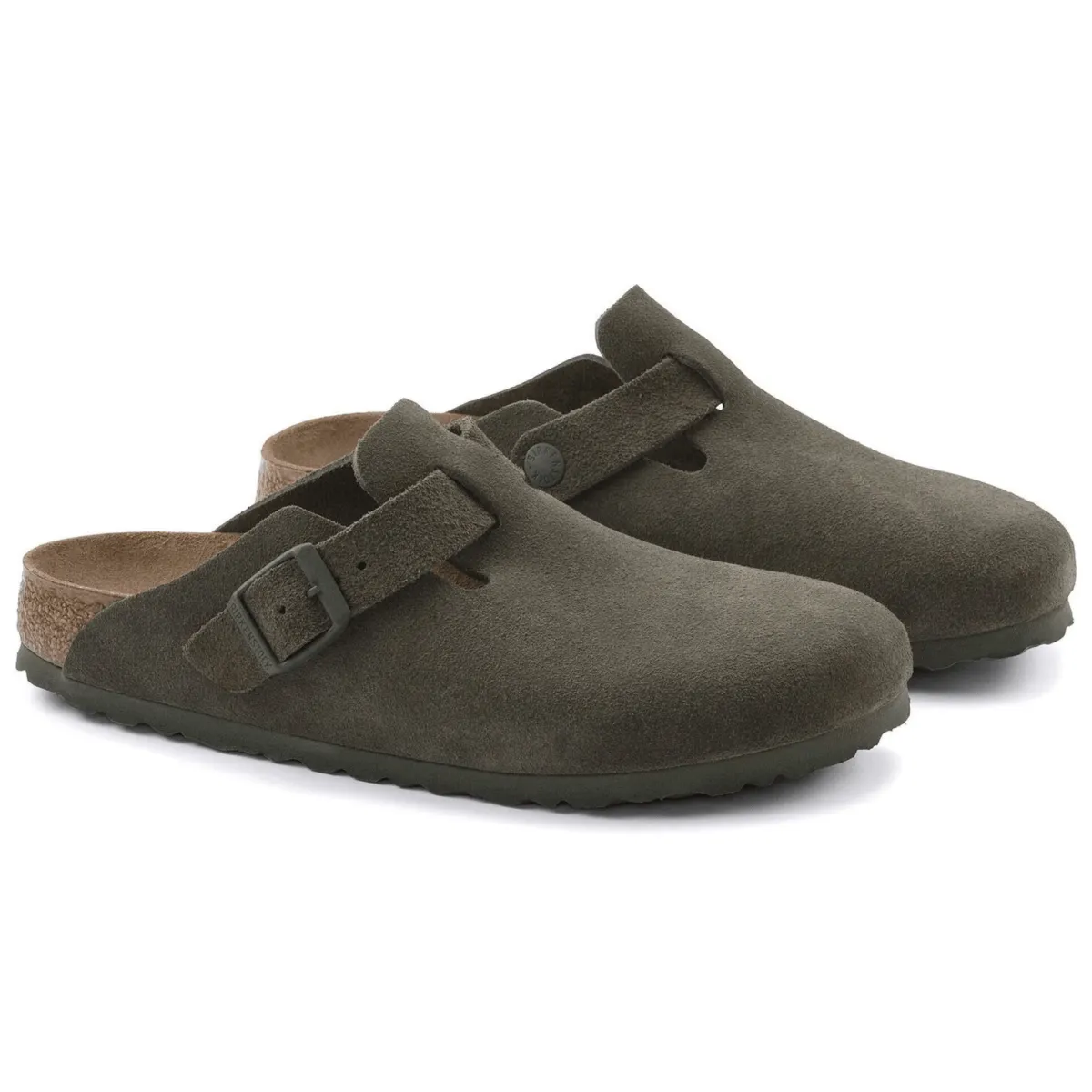Classic Edge CasualStyle Birkenstock Men's Boston Thyme Suede