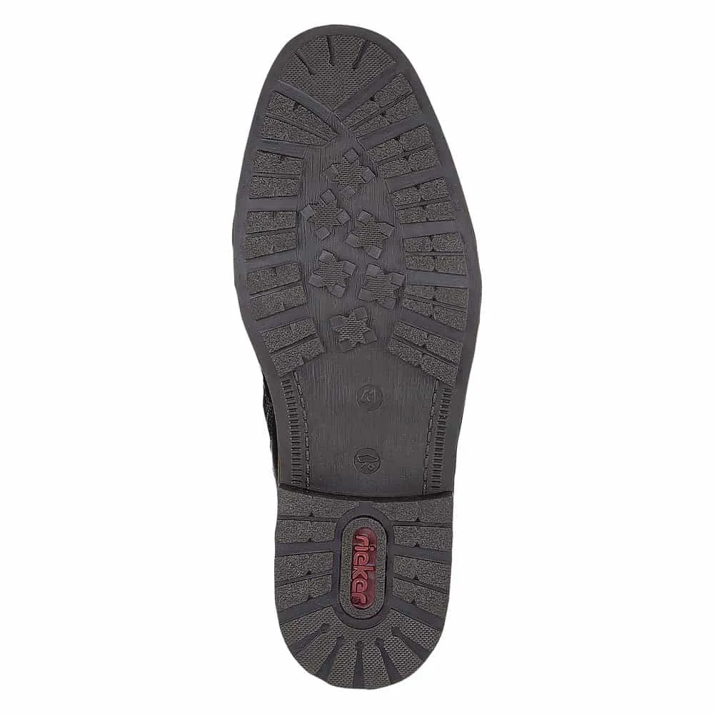Rieker Elias Winter Boot - 33200 - 02 Tough Exterior Training Ground