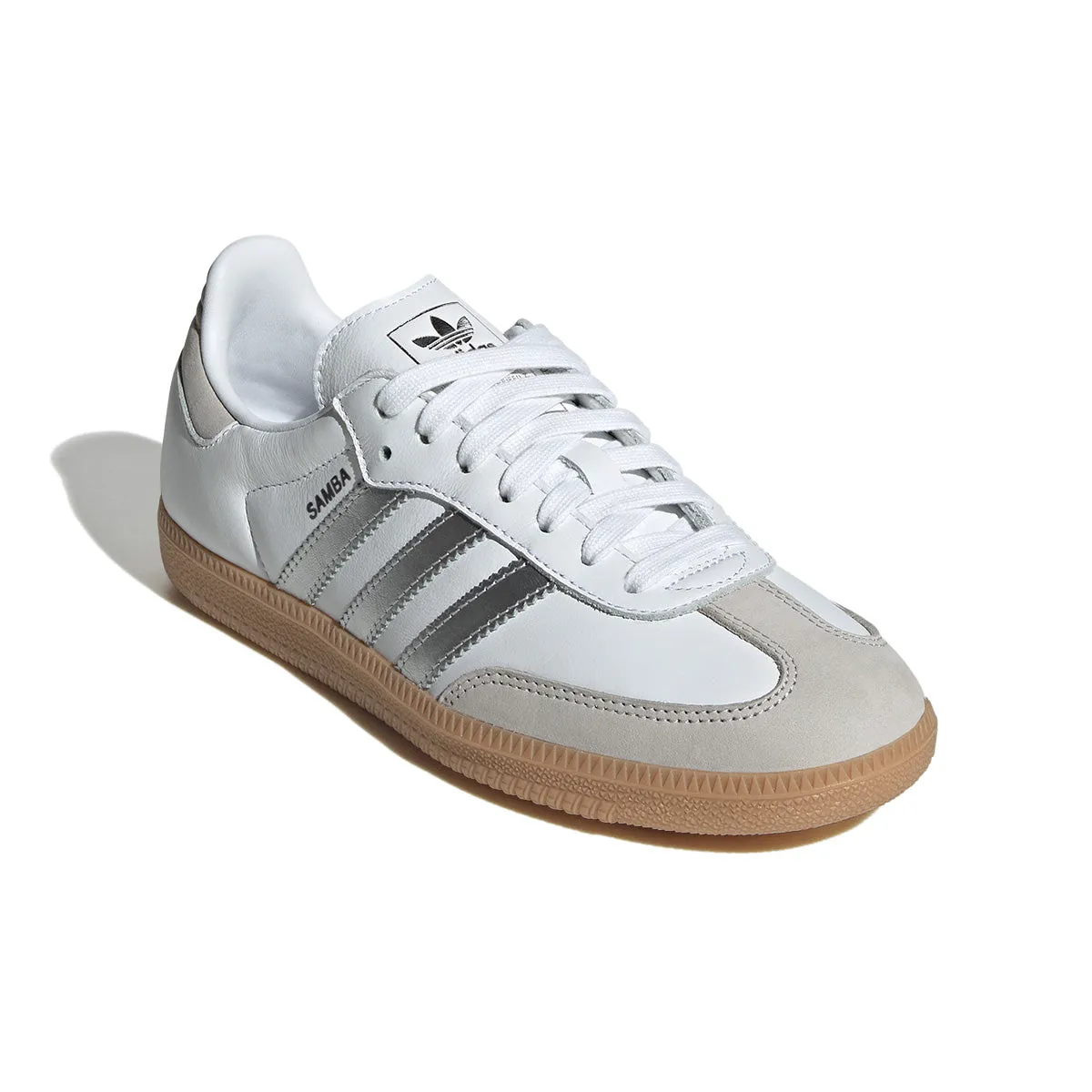 Wmns Samba OG 'Cloud White Silver Metallic' Soft Cushioning
