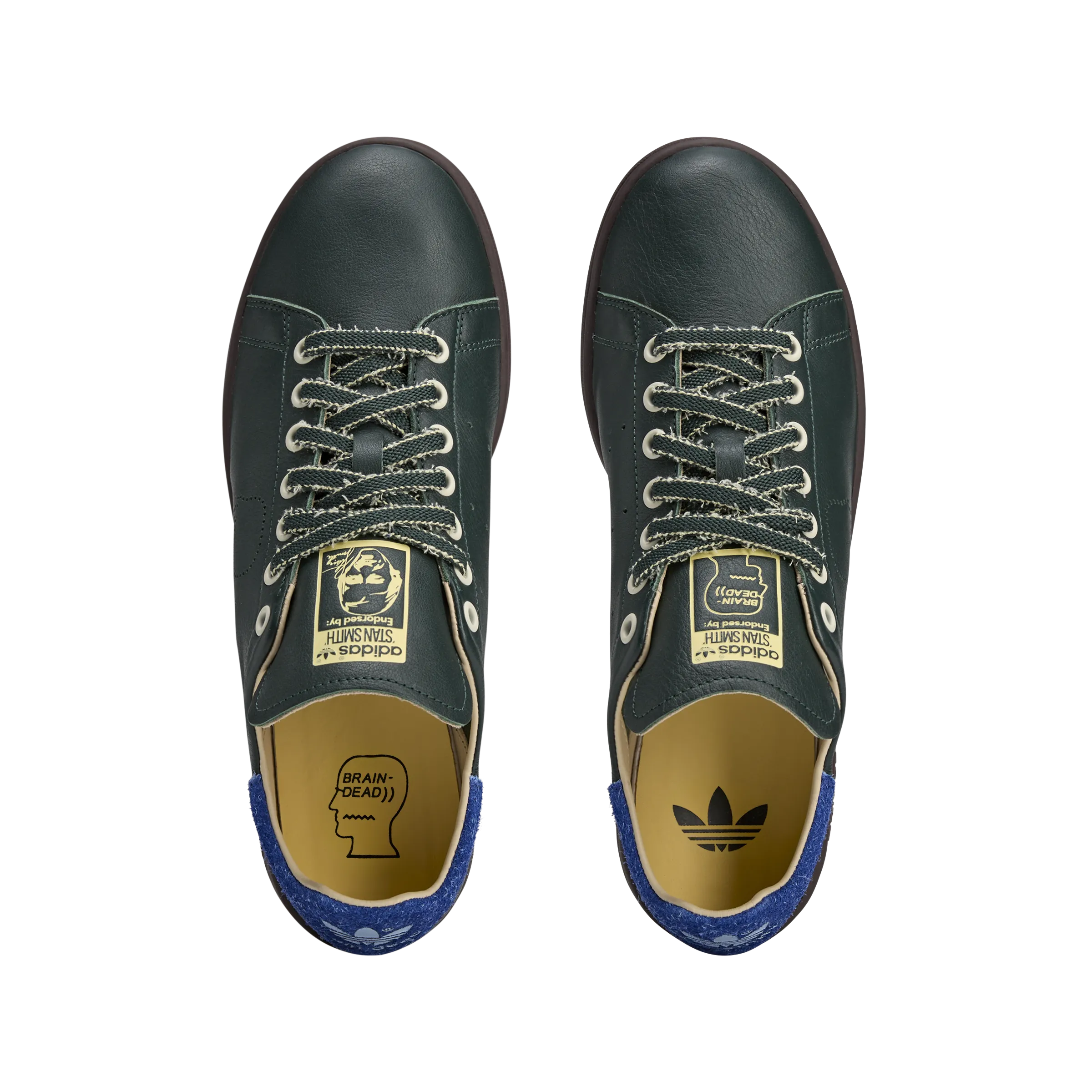   Brain Dead Stan Smith 'Shadow Green' Trail Look Impact Diffusion Layers