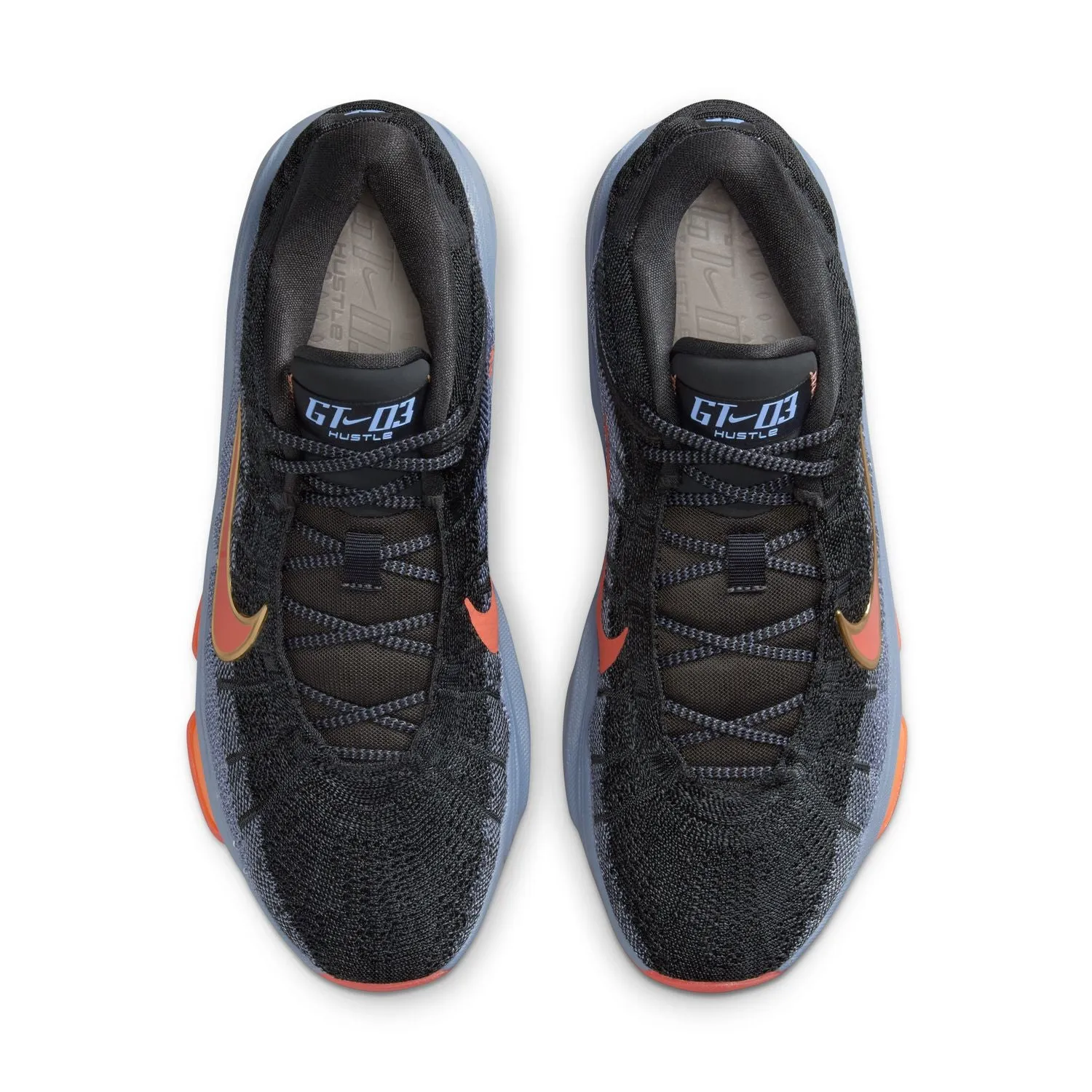 Non Marking Soles Breathable Airflow Design G.T. Hustle 3 EP 'Anthracite'
