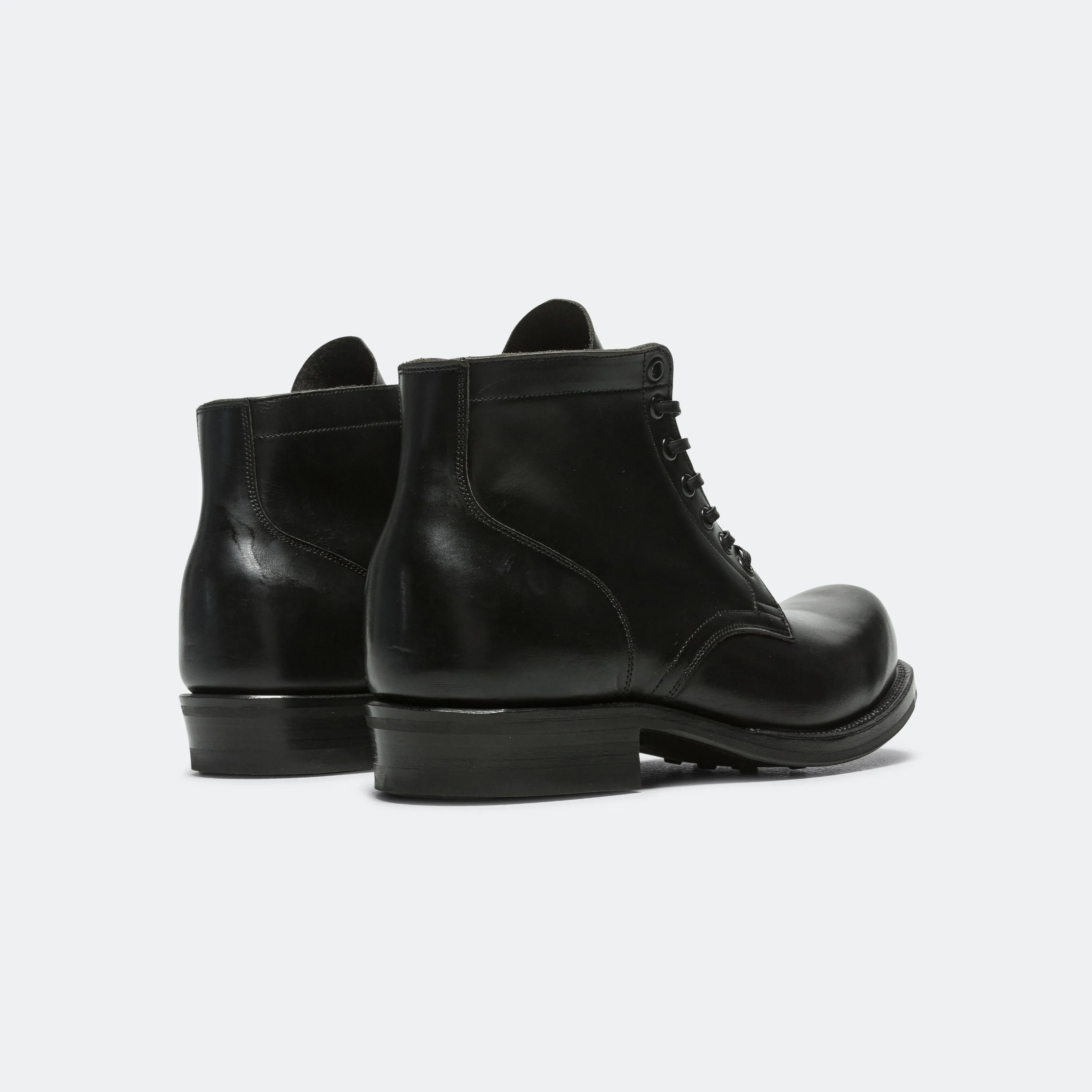 Good elasticity Vintage Style Service Boot 310 - Black Chromexcel