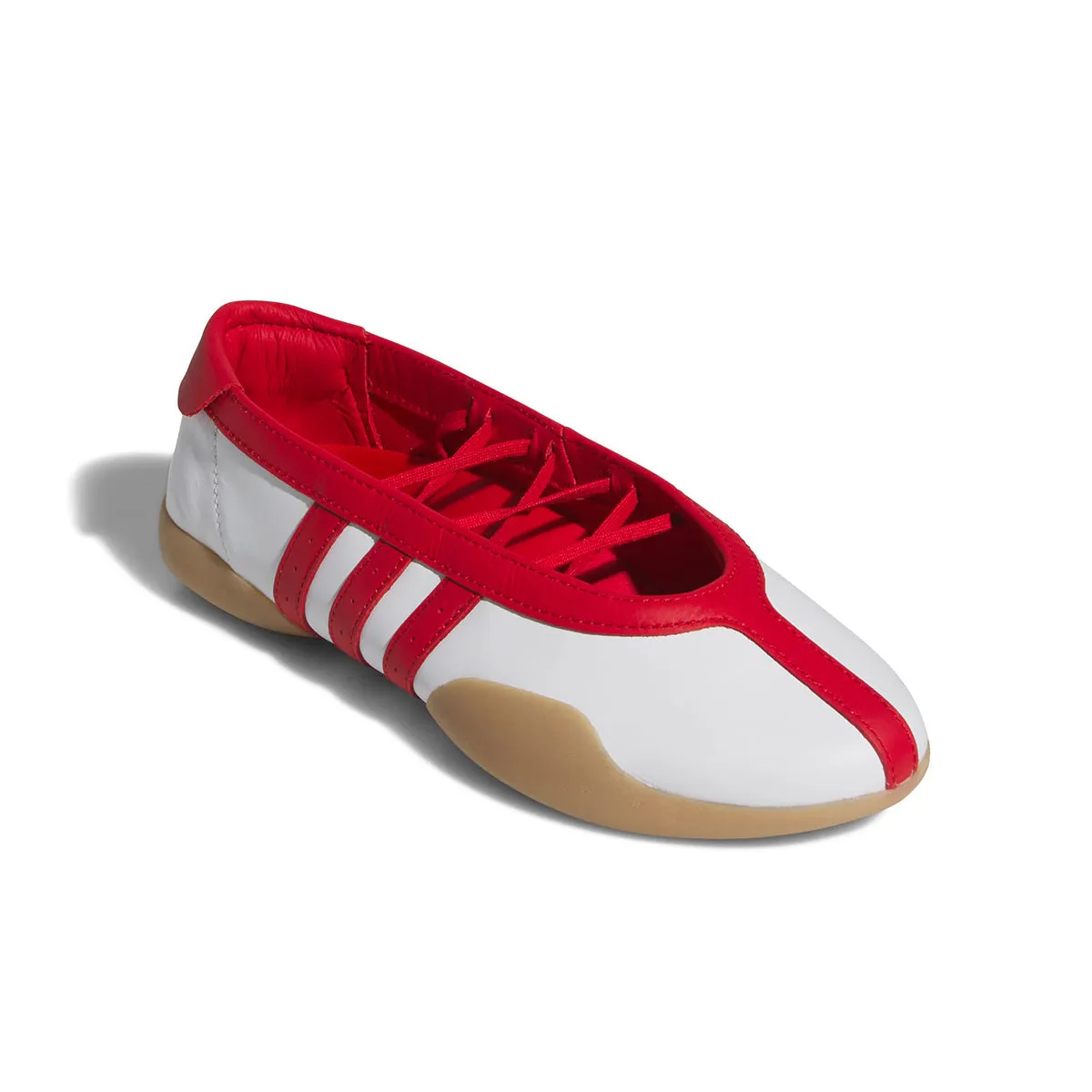 Soft Step Design Wmns Taekwondo Mei Ballet 'Cloud White Better Scarlet'