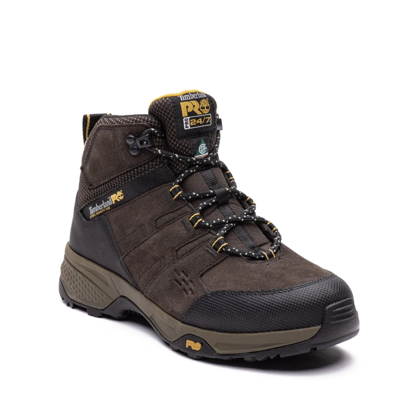 Lightweight Fit Easy adjustment Switchback LT Men's 6" Steel Toe Work Boots A27XS