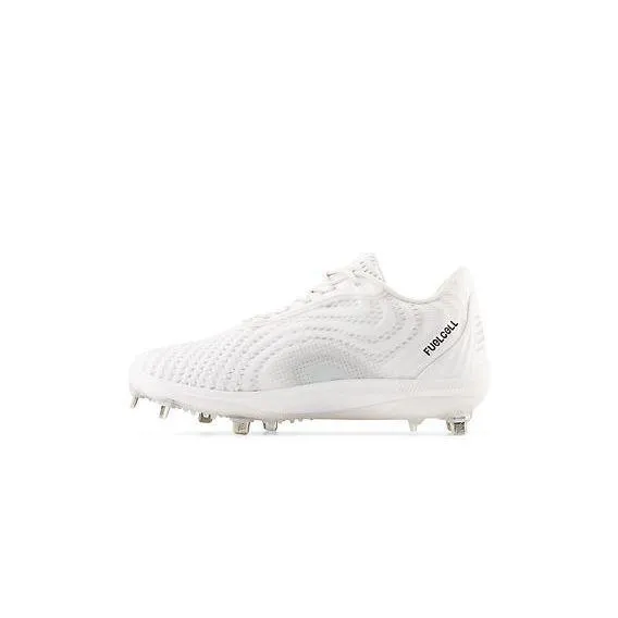 Quick Wear Heat resistant New Balance Men's FuelCell 4040 V7 Metal Baseball Cleats - Optic White / Raincloud - L4040TW7