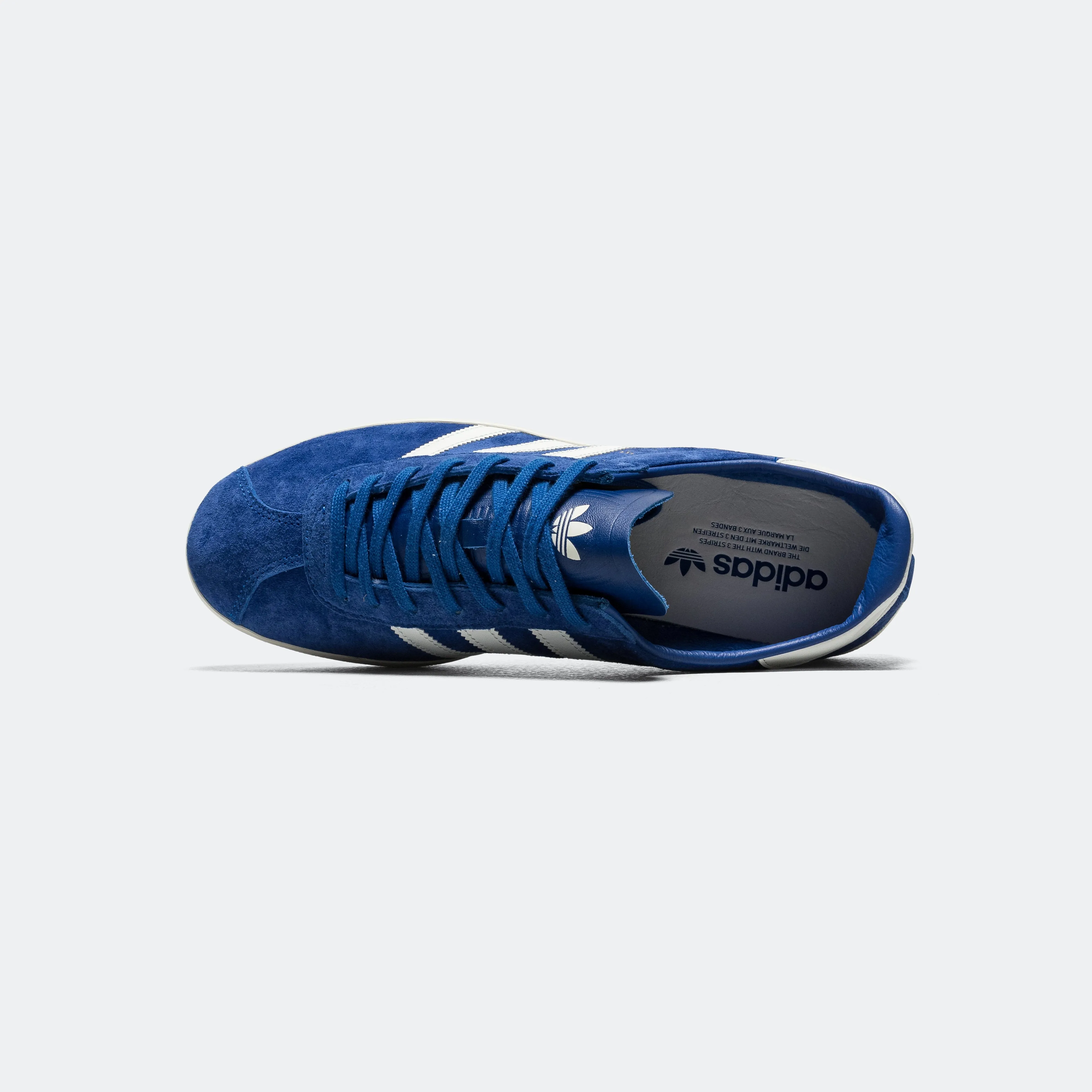Gazelle Decon - Royal Blue/Core White-Off White Flat Knit Texture Cushioned heel