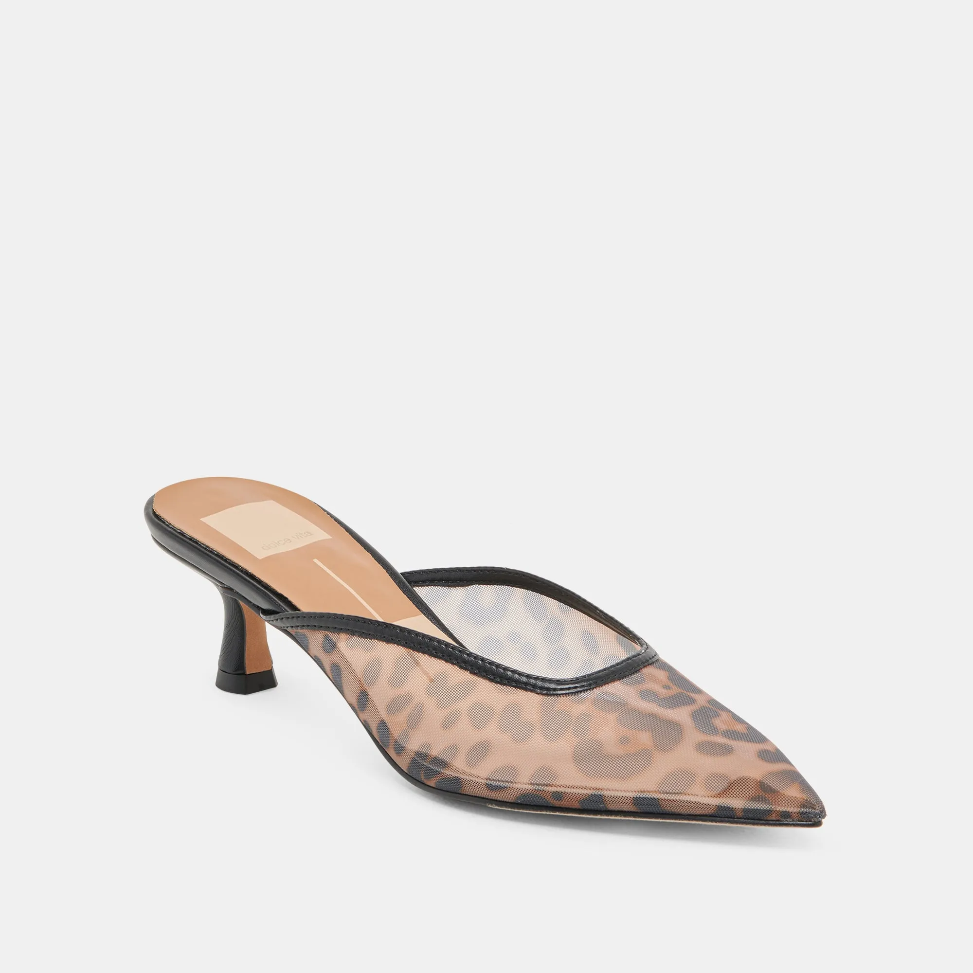 Nude Heels CLEO HEELS DK LEOPARD MESH