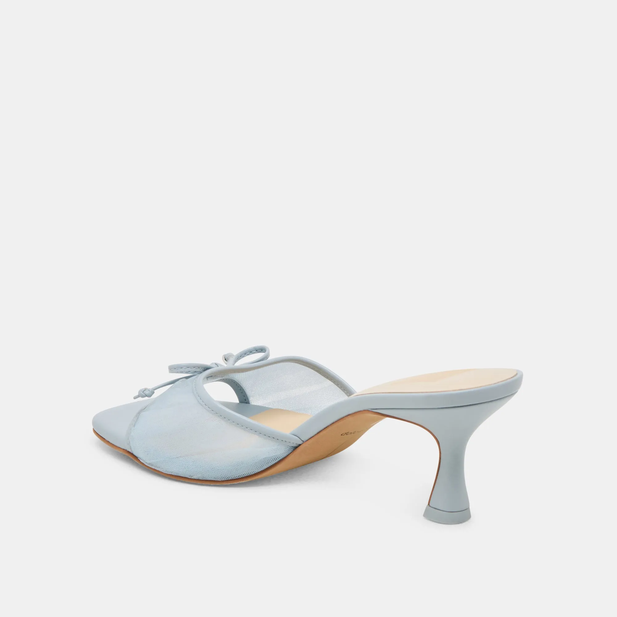 GALEN HEELS LIGHT BLUE TULLE Glamorous Stilettos