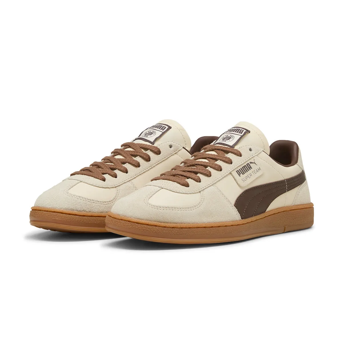 Casual Footwear Elastic Lacing   FC St. Pauli Super Team 'Sugared Almond Espresso'