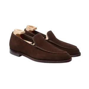 Salcombe Dark Brown Suede Season Free