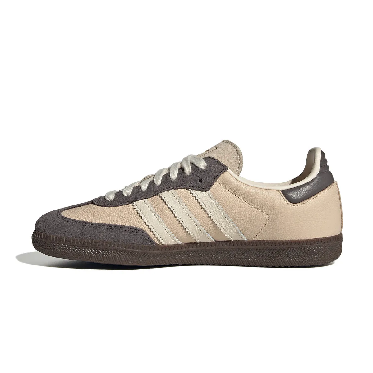 Wmns Samba OG 'Crystal Sands Charcoal' Breathable Upper Compact Style