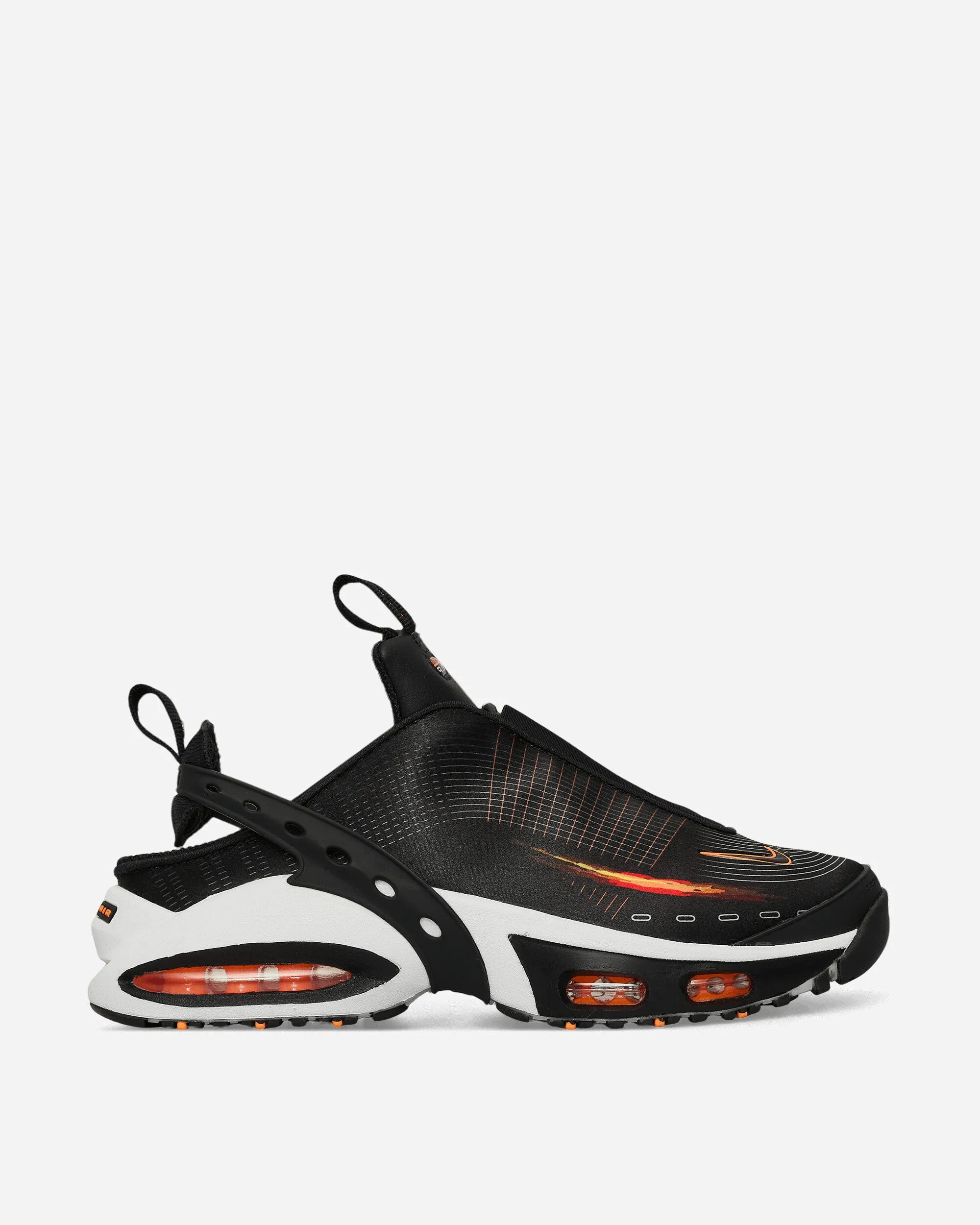 Relaxed Fit Shoes Grip Sole Women's Air Max Craze Sneakers Black / Bright Citrus