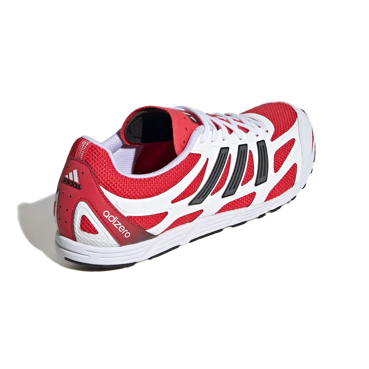 Adizero PR 'Cloud White Pure Ruby' Stretch Laces Street Inspired