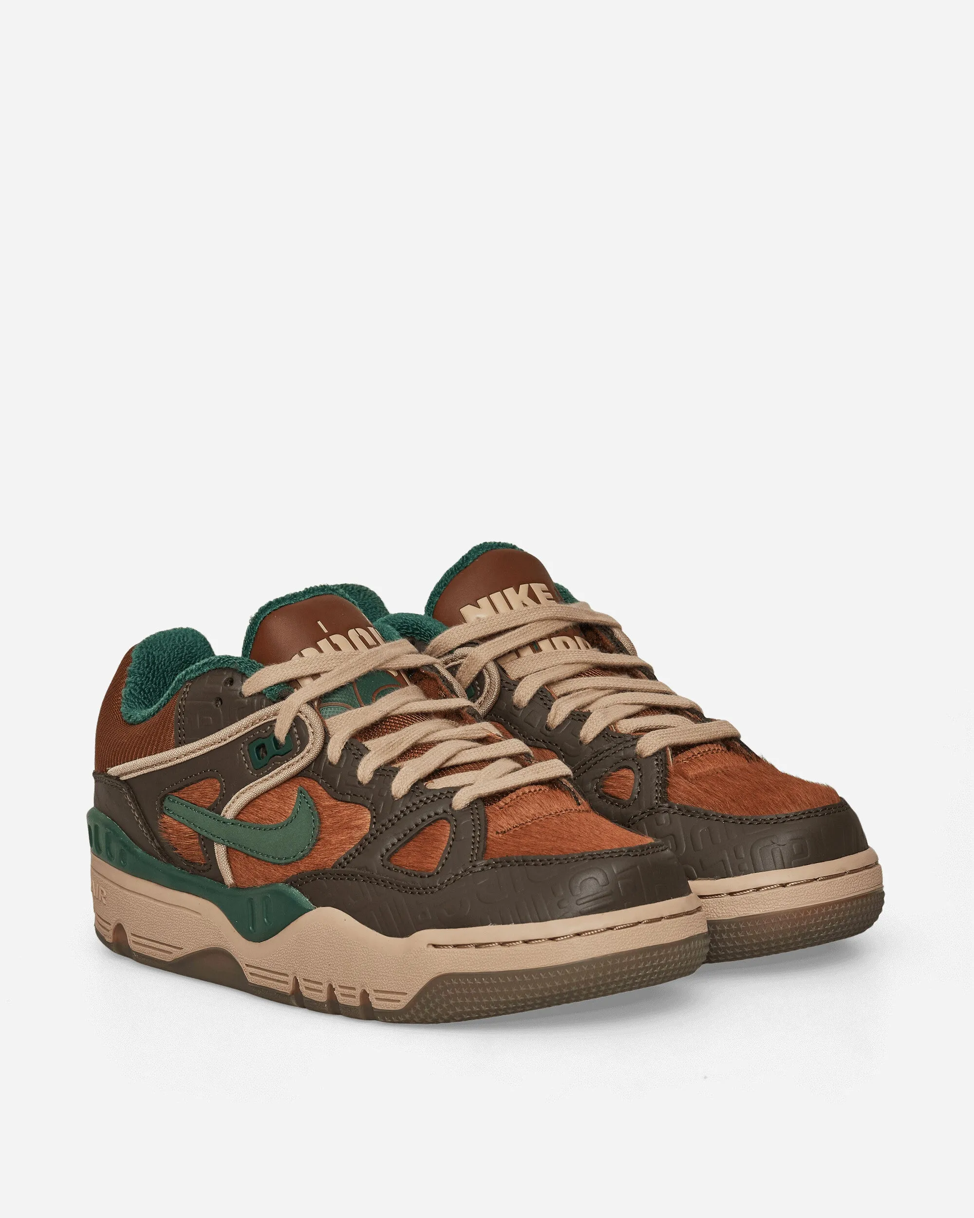 NIGO Air Force 3 Low Sneakers Baroque Brown / Pecan Weekend Fit